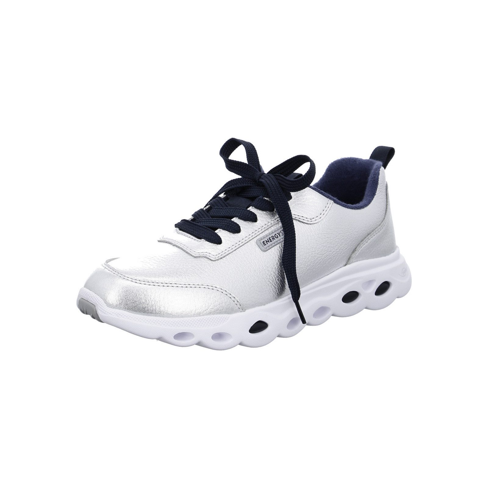 Energystep Schnürer Racer silber Sneaker