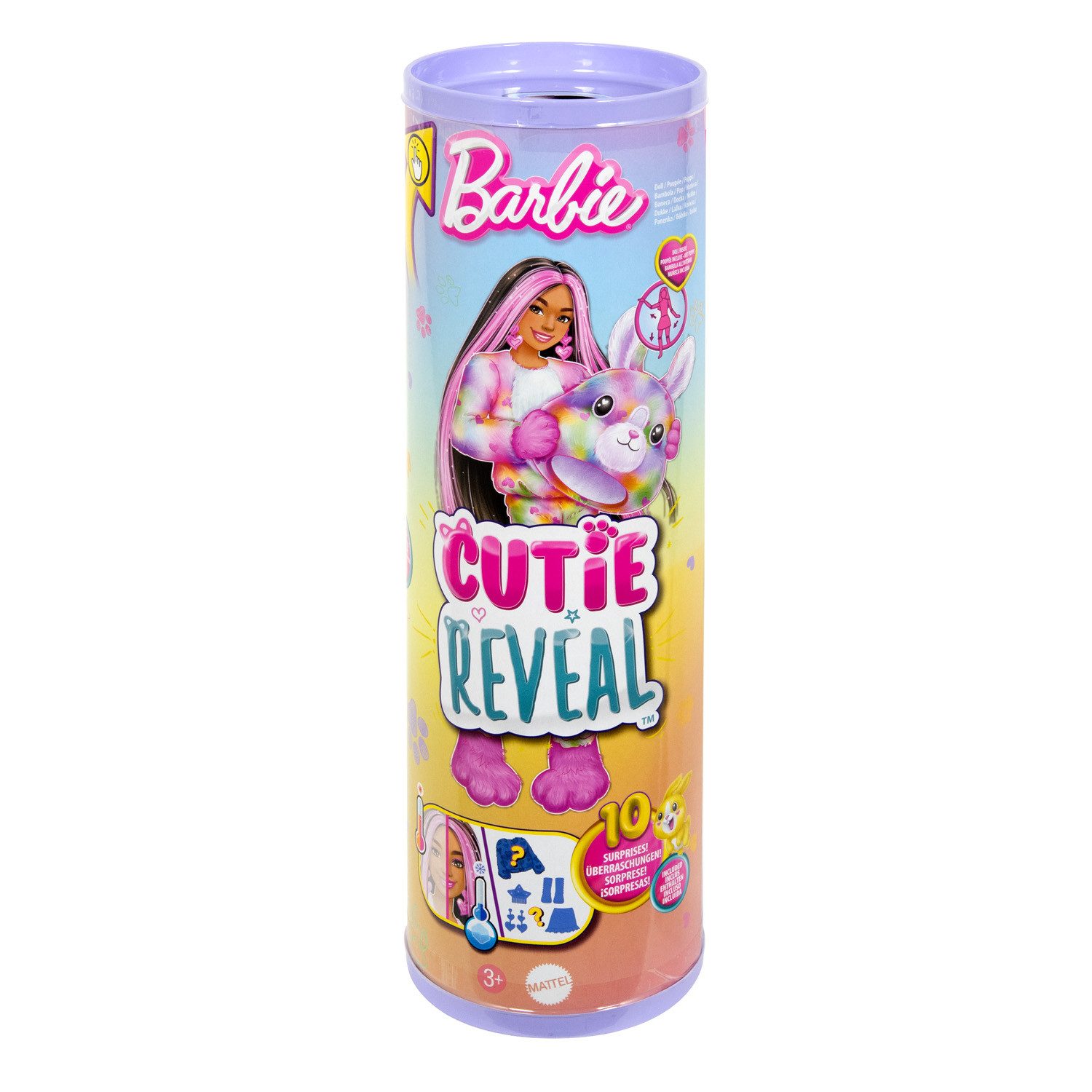 Mattel® Anziehpuppe Mattel HRK38 - Barbie Cutie Reveal Barbie Color Dream S günstig online kaufen