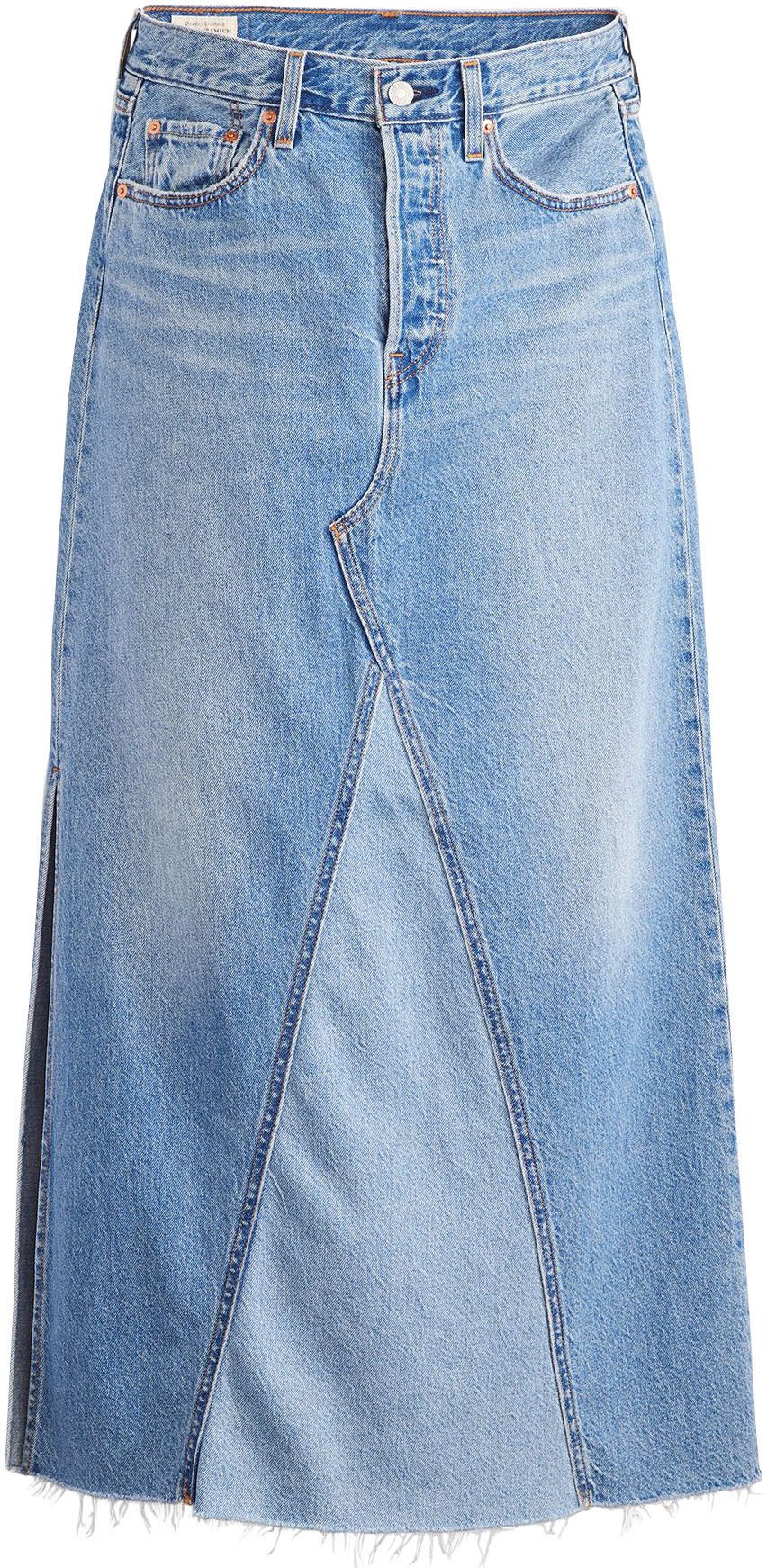 Levi's® Jeansrock ICONIC LONG SKIRT im Five-Pocket Style