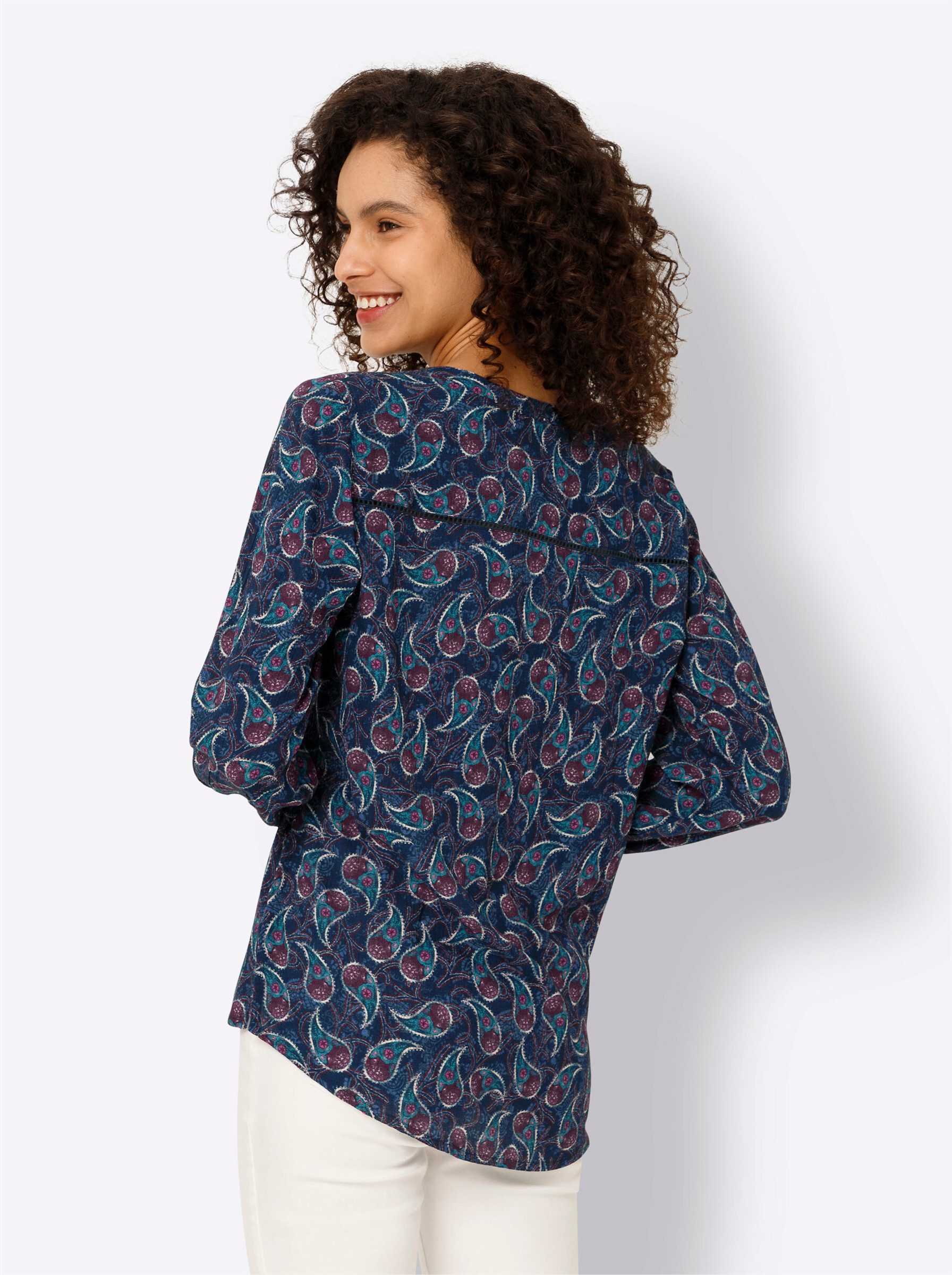 heine Klassische Bluse Druckbluse günstig online kaufen