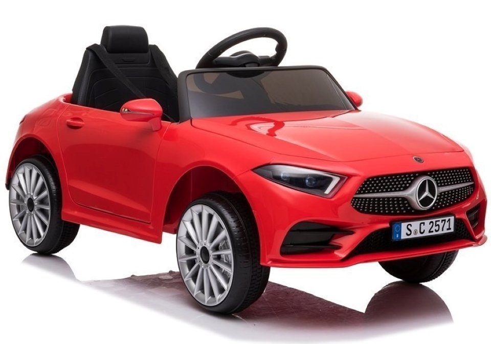 BoGi Elektro-Kinderauto Mercedes-Benz CLS 350 Kinder-Elektroauto – 12V, 2x25W Motoren, Fahrspaß für Kinder mit Stil – Mercedes CLS 350 im modernen Design