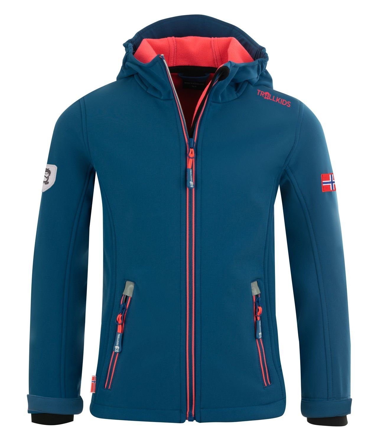 TROLLKIDS Softshelljacke Trollfjord Wasserabweisend