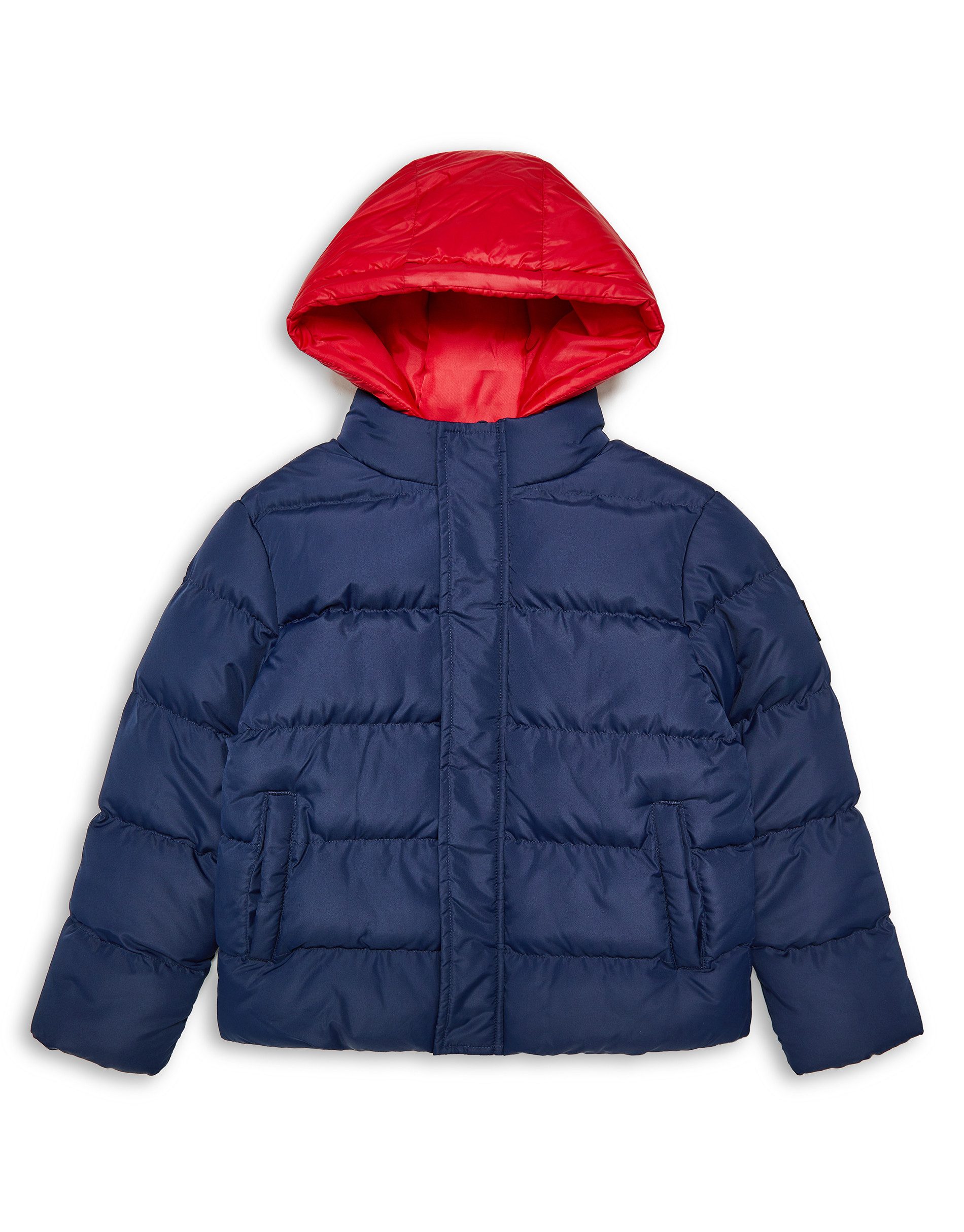 Threadboys Steppjacke THB Hooded Zipper with Welt Pct Minty (1-St) mit Kapuze