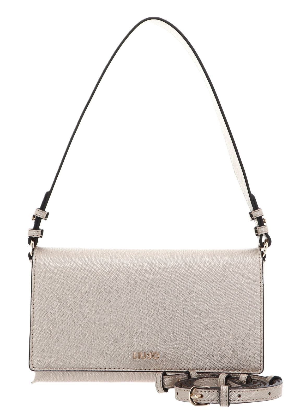 Liu Jo Handtasche - luxuriöse Schultertasche - lange Handtasche einfarbig