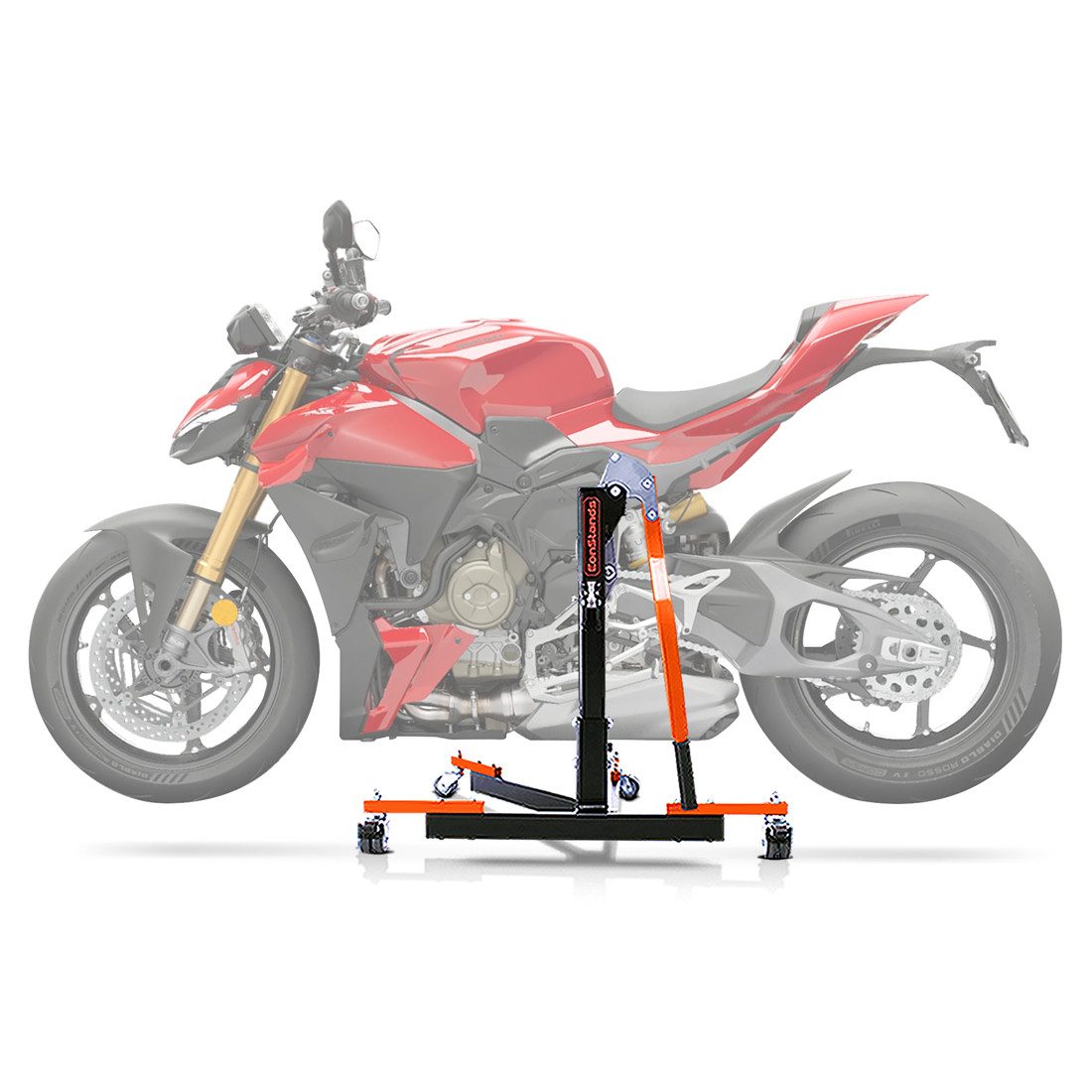 ConStands Motorradheber CS Power Evo-Zentralständer für Ducati Streetfighter V4 / S 25-26 Oran