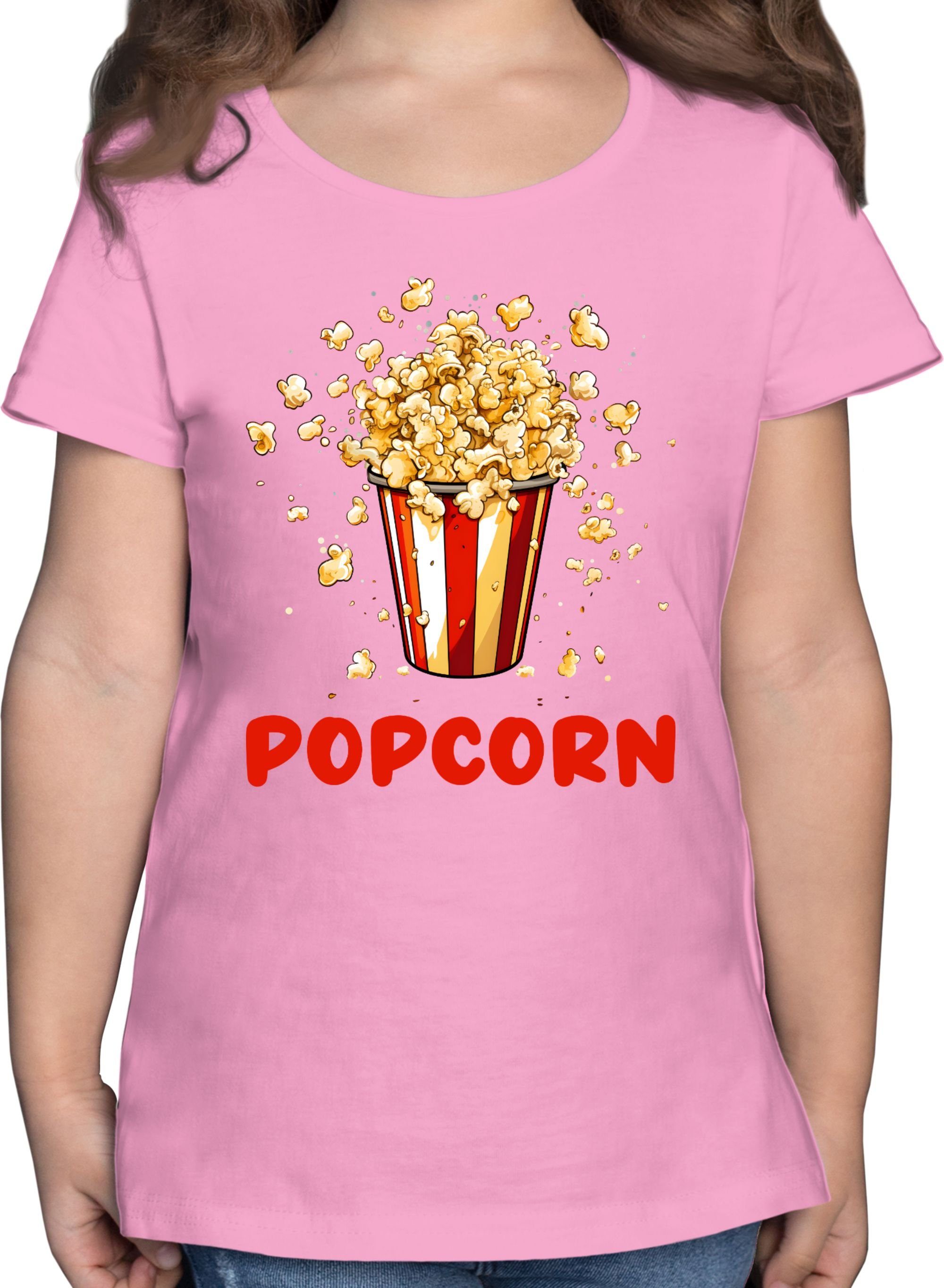 T-Shirt Popcorn Fan I Popcornverkleidung Karneval I Filmliebhaber Pop Corn I F