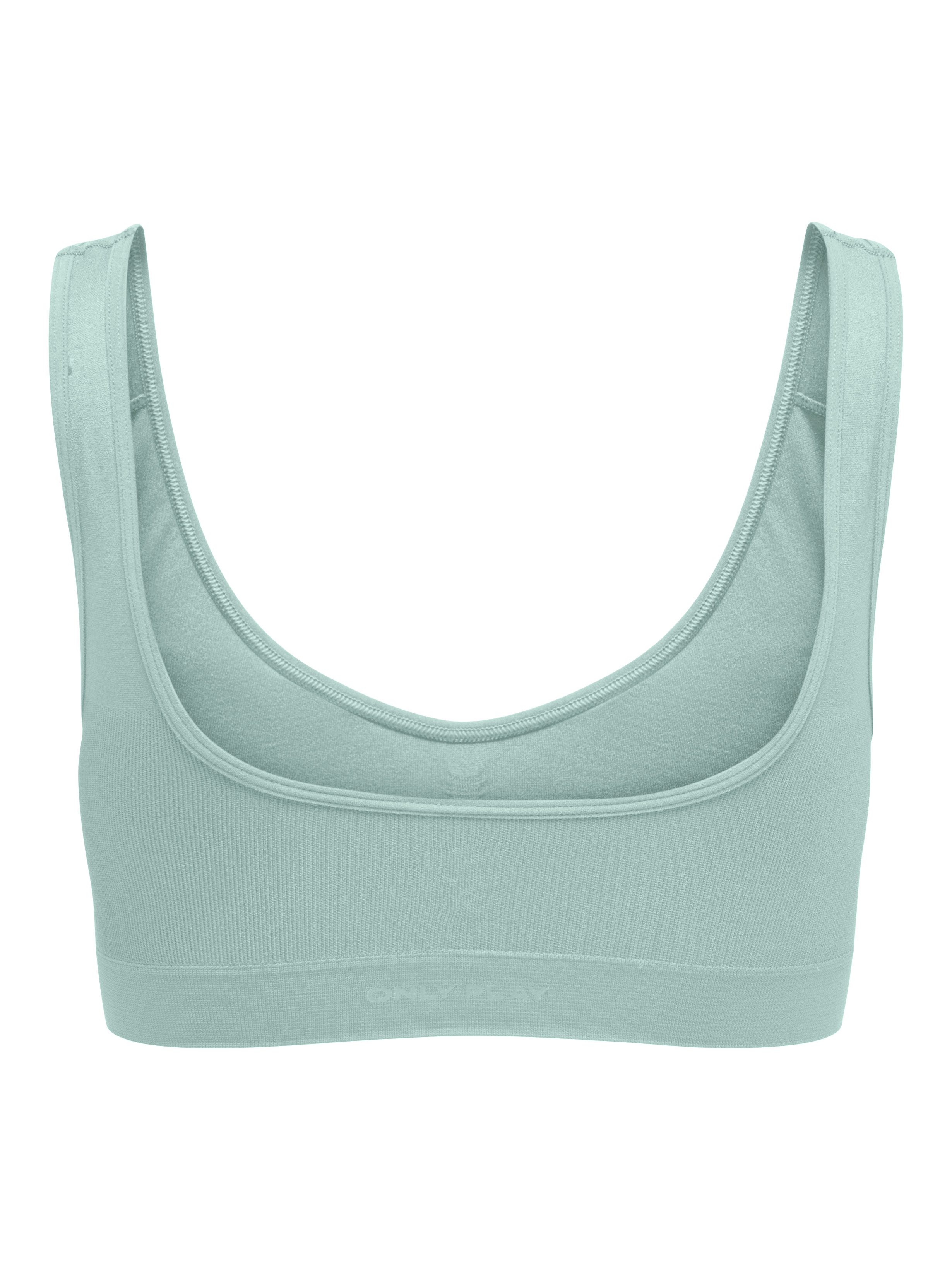 ONLY Play Sport-Bustier ONPMIRA SEAM SPORTS BRA nahtlose Verarbeitung