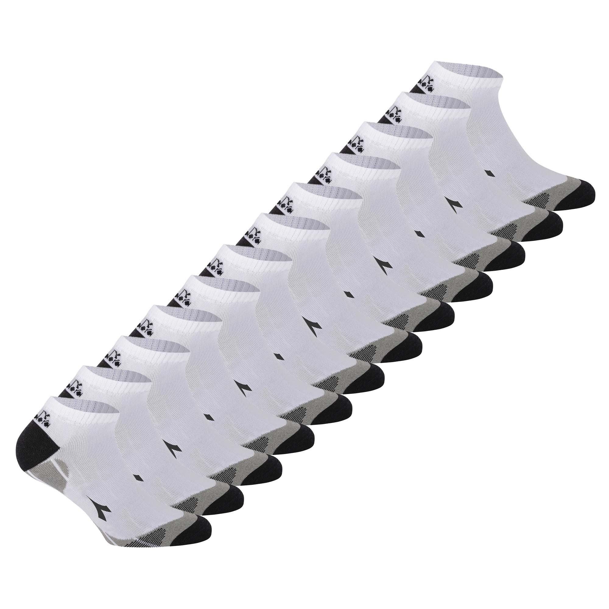 Diadora Sportsocken Unisex Socken 12er Pack Baumwolle (Packung, 12er Pack)