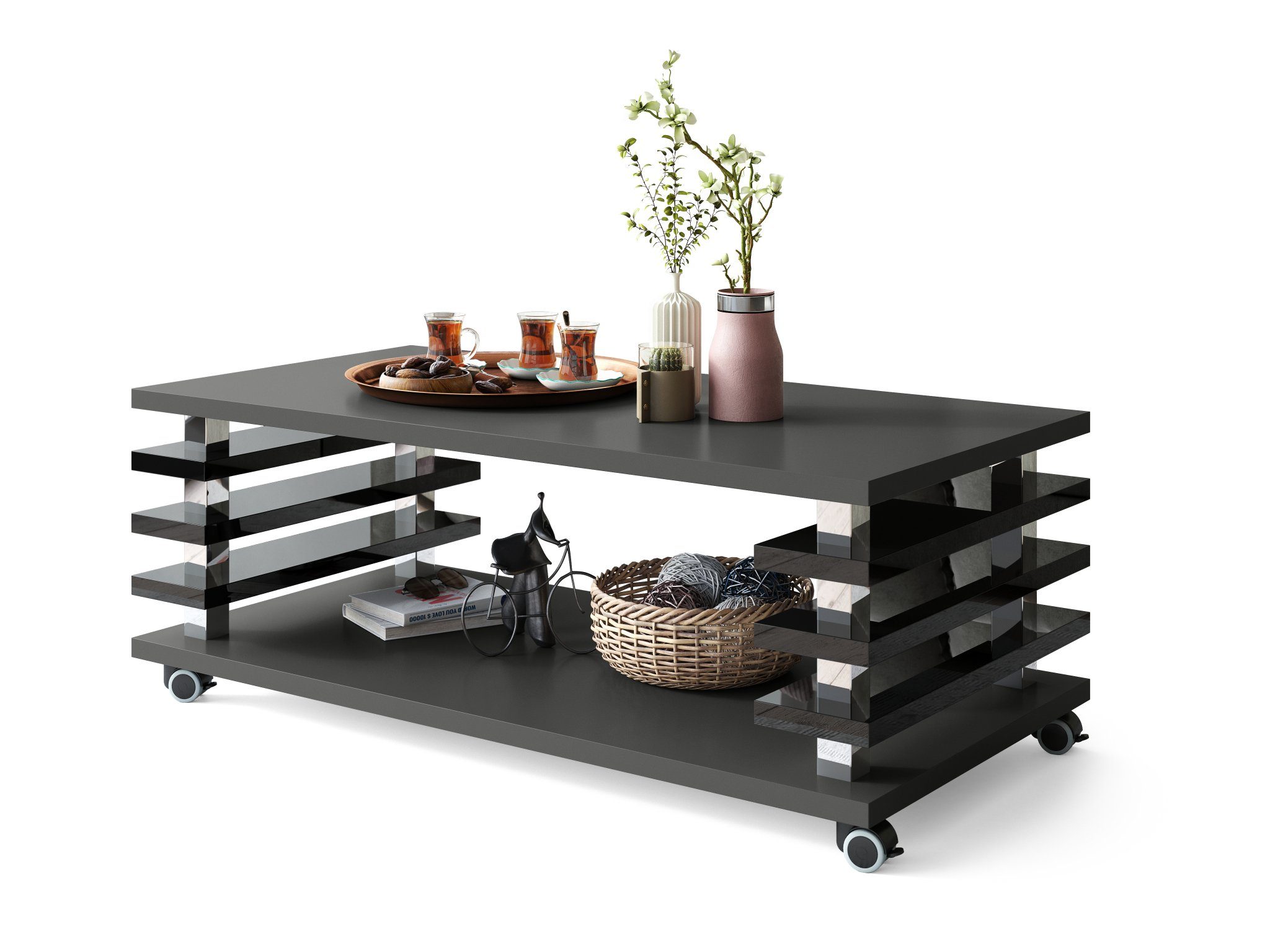 designimpex Couchtisch DC-3 Design Wohnzimmertisch Tisch günstig online kaufen