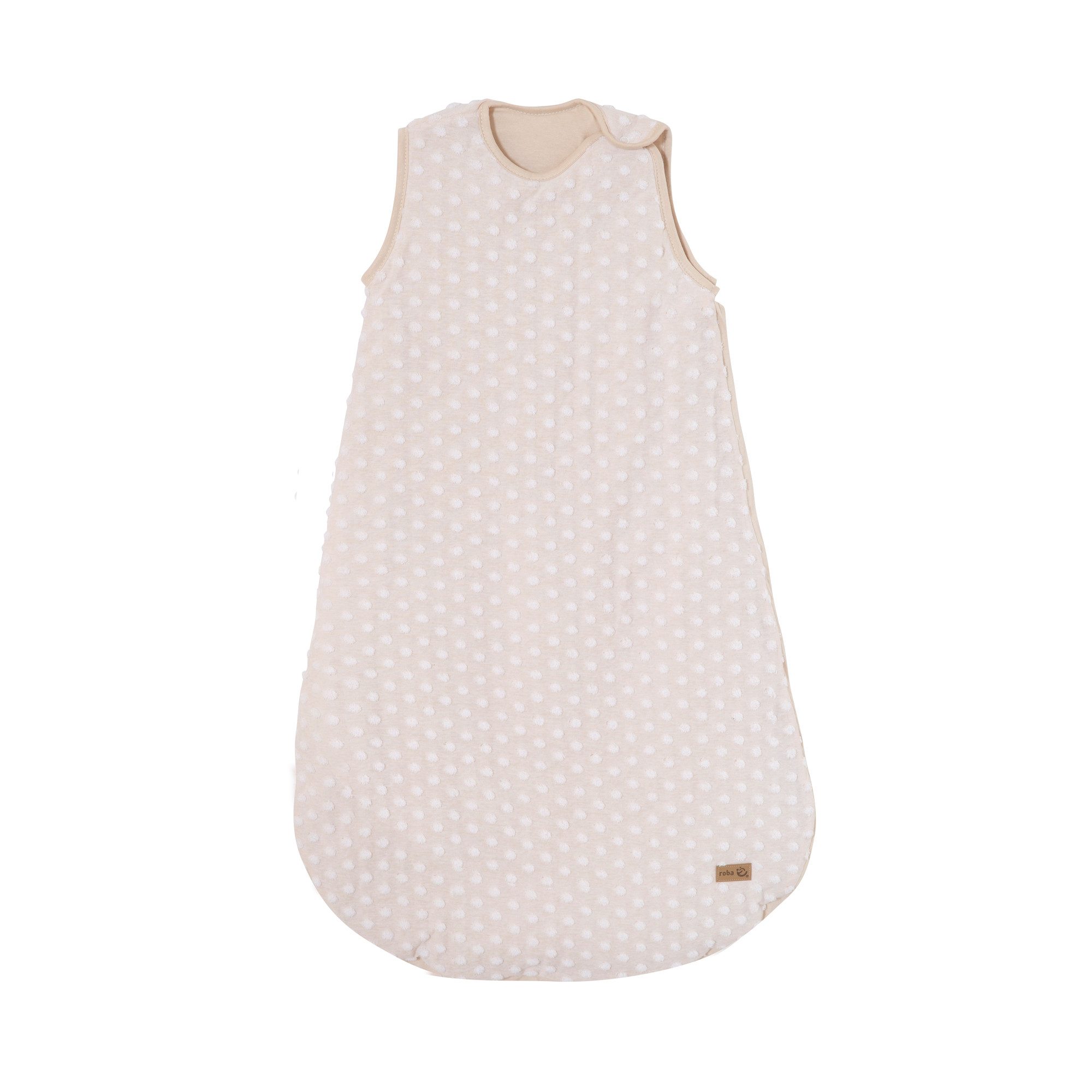 Babyschlafsack Frosty Almond - Ganzjahres Kinderschlafsack aus Bio Baumwolle