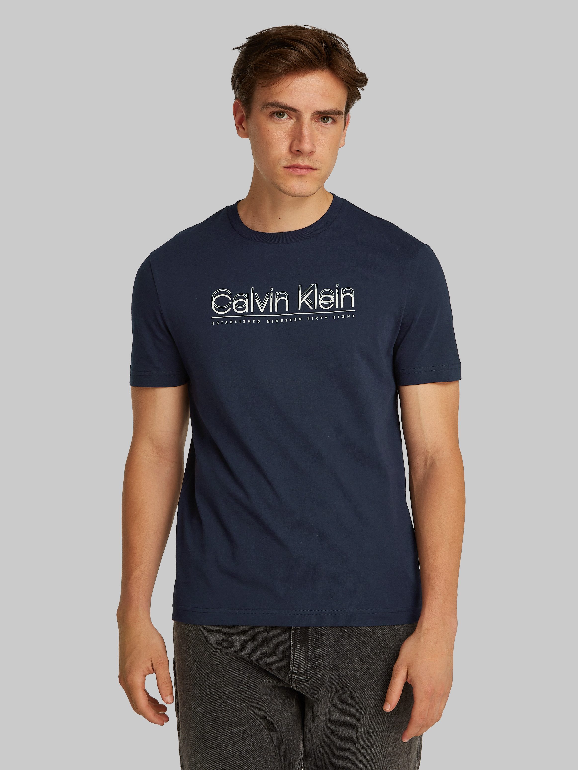Calvin Klein T-Shirt CP-DOUBLE LOGO T-SHIRT günstig online kaufen