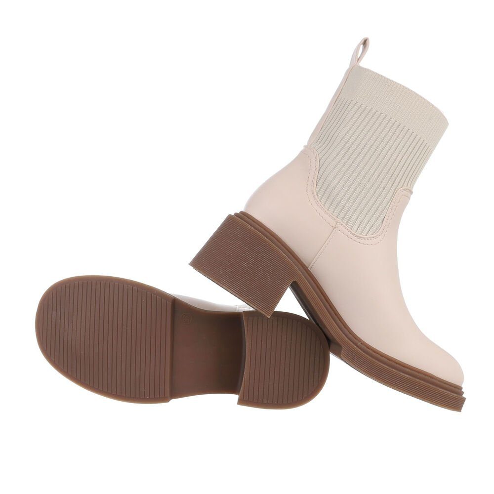Ital-Design Damen Chelsea Freizeit Plateaustiefelette (84906844) günstig online kaufen