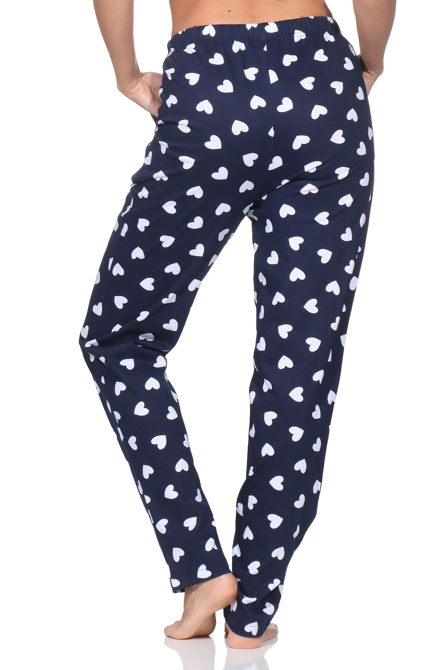 Normann Relaxanzug Damen Pyjama Hose lang Mix & Match - perfekt zu kombinieren – Bild 4 von 4