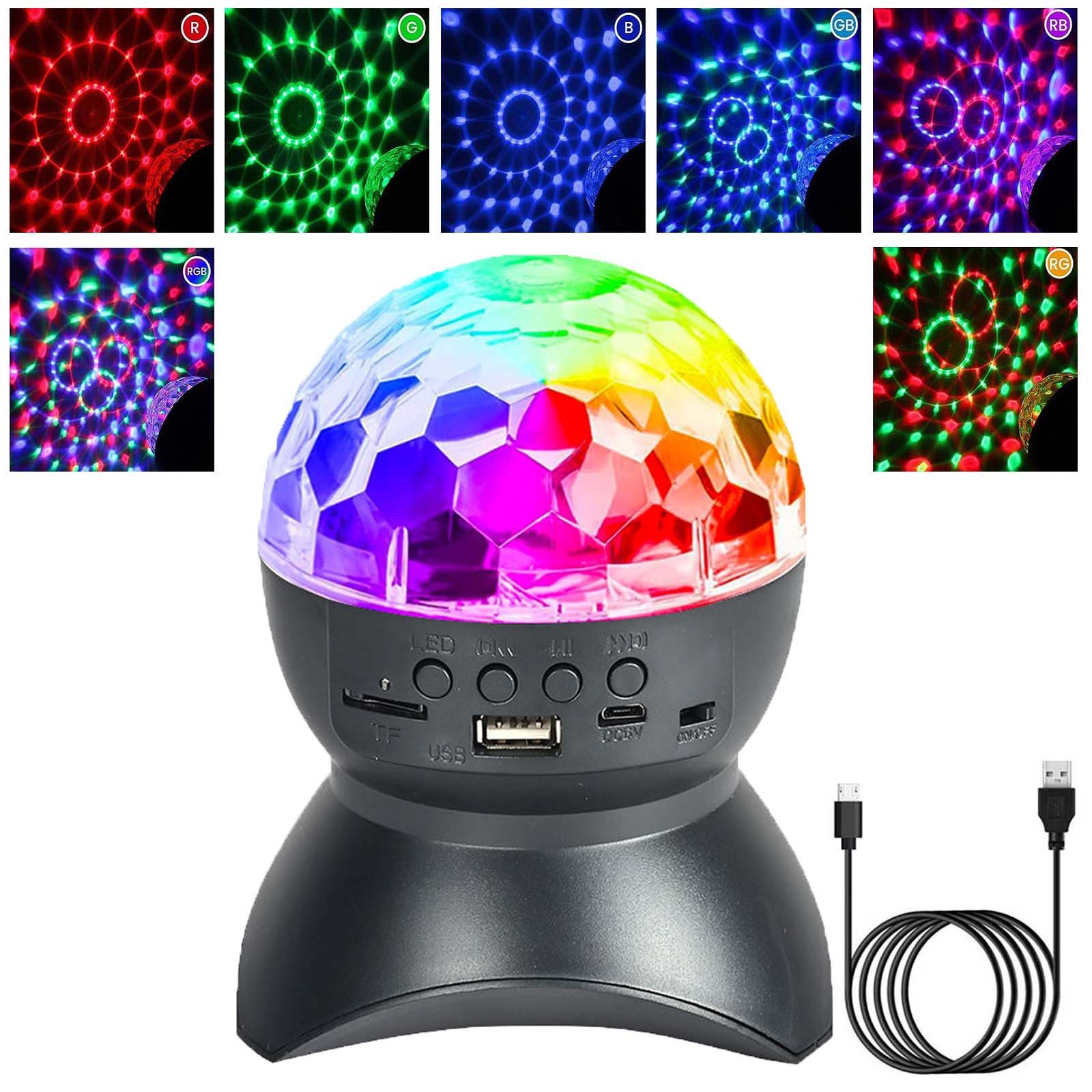 MUPOO LED Discolicht Tischleuchte RGB LED günstig online kaufen