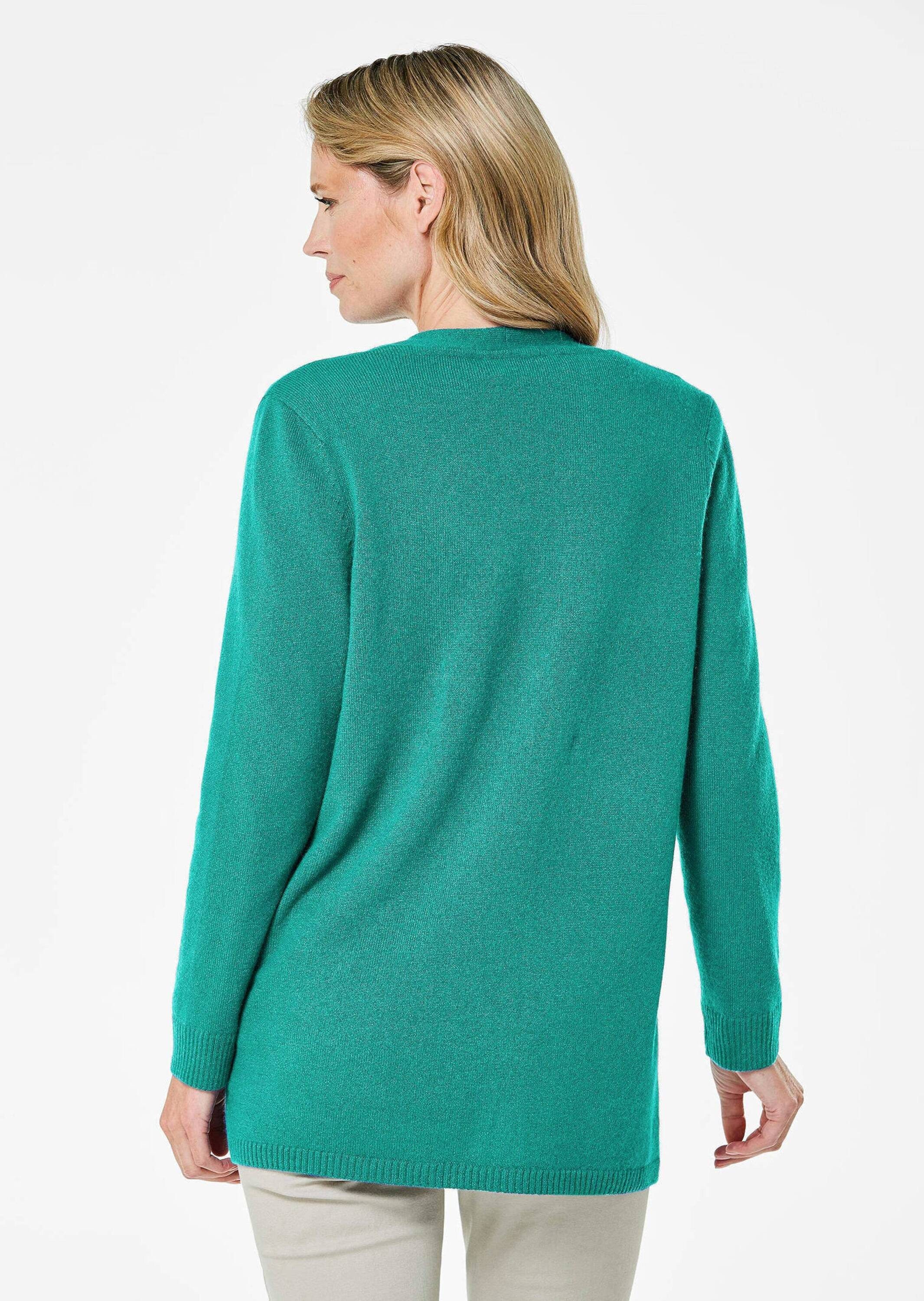 GOLDNER Strickjacke Langarm Feinstrick-Cardigan Damen Strickjacke günstig online kaufen
