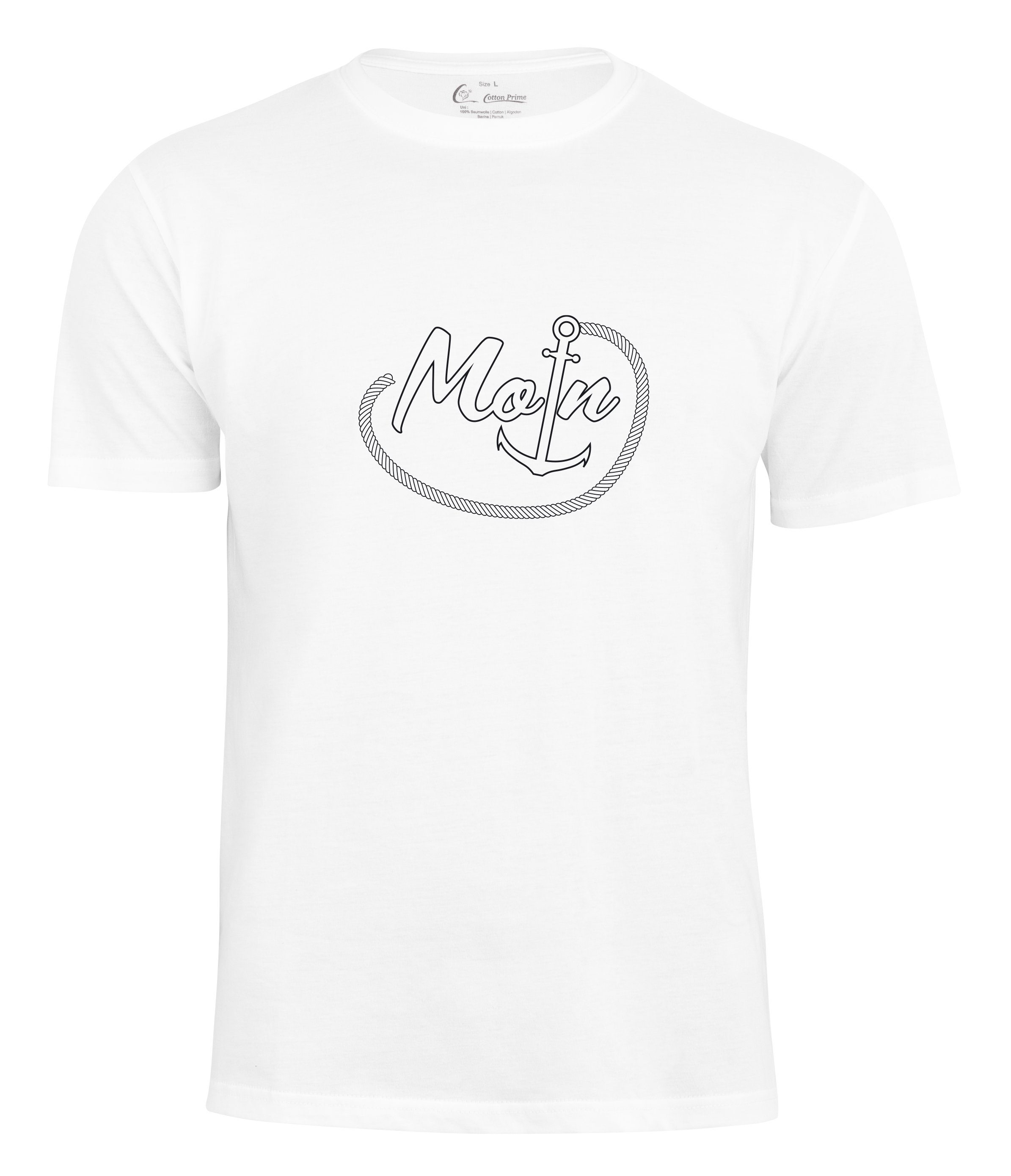 Moin - Cotton Prime® Weiss T-Shirt