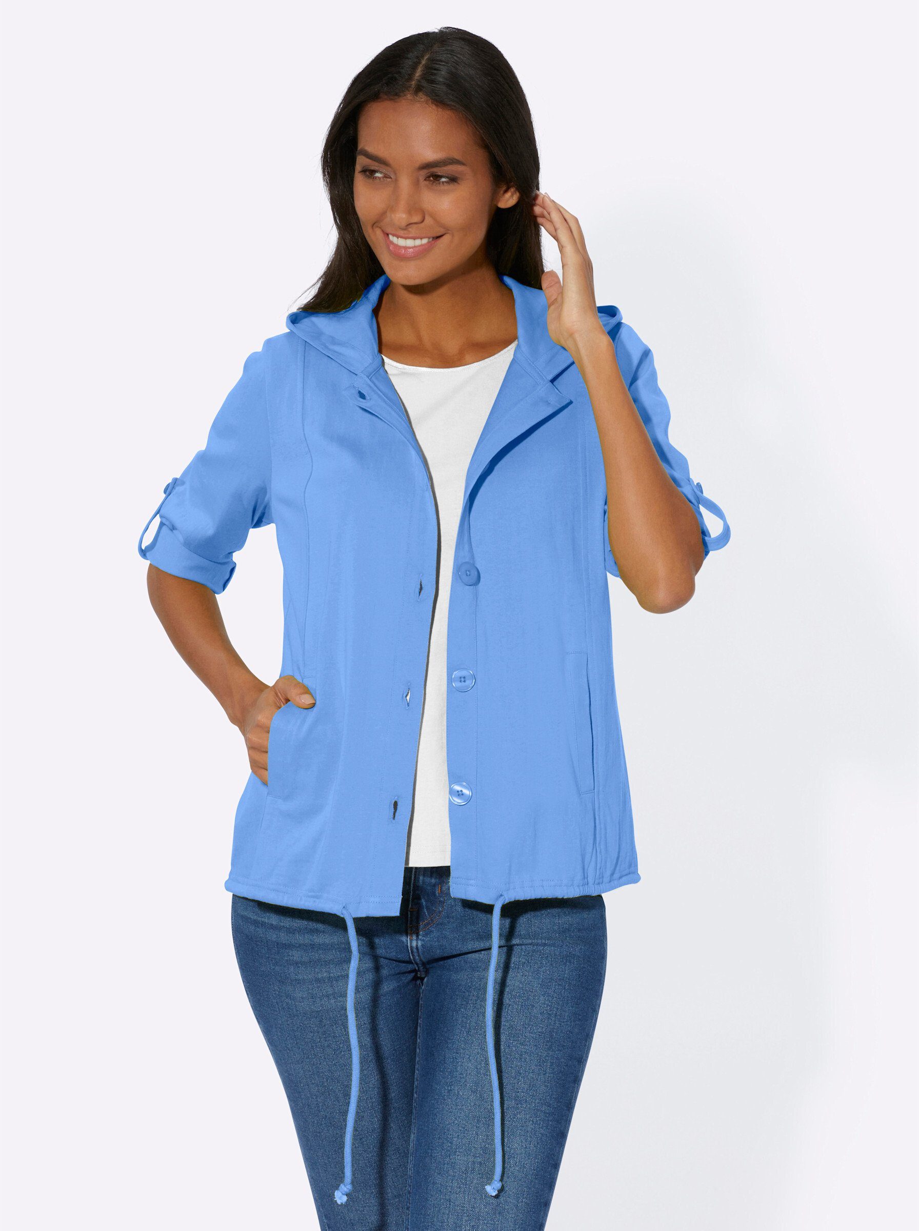 Blaue Shirtjacken für Damen online kaufen | OTTO