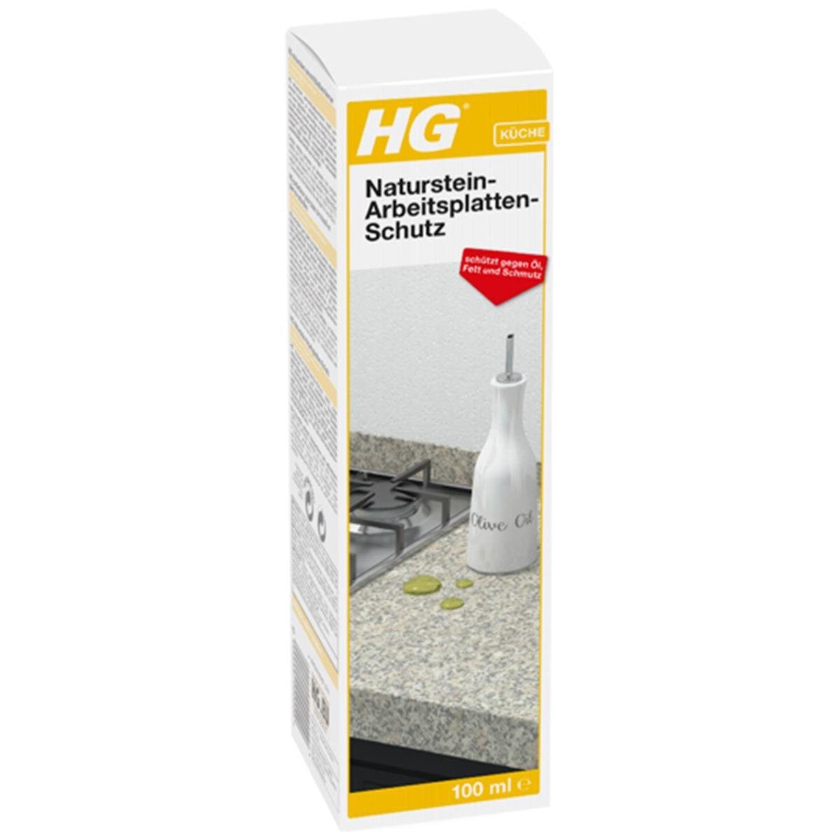 HG HG Naturstein-Arbeitsplatten-Schutz 100ml (1er Pack) Fussbodenreiniger