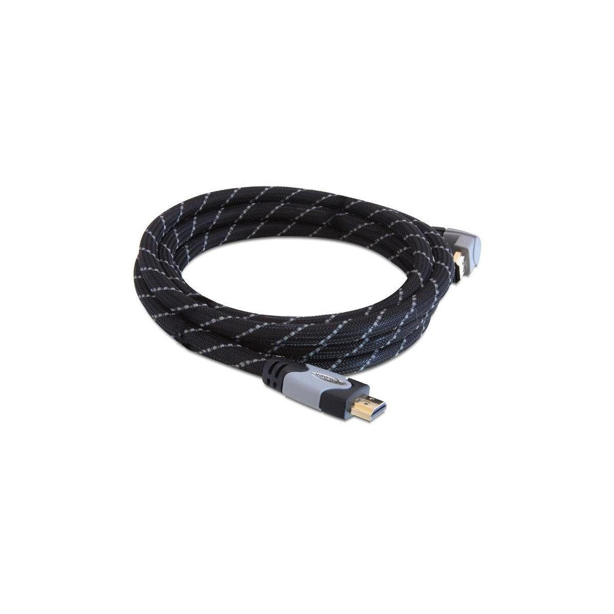 Stecker – HDMI Ethernet HDMI HDMI HDMI-A, (500,00 High mit Delock Speed A Computer-Kabel, Kabel >... cm)