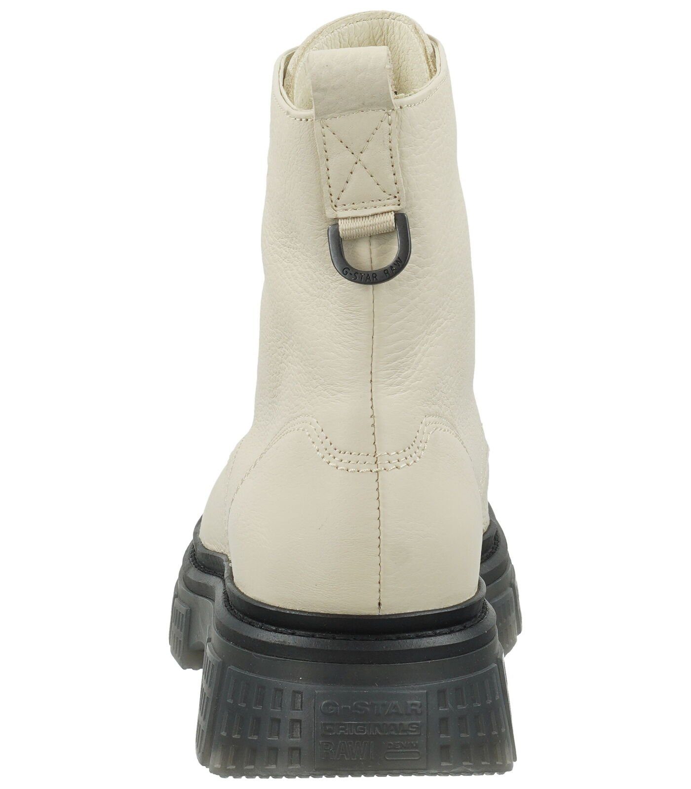 Schnürstiefelette G-Star Stiefelette Beige RAW Leder