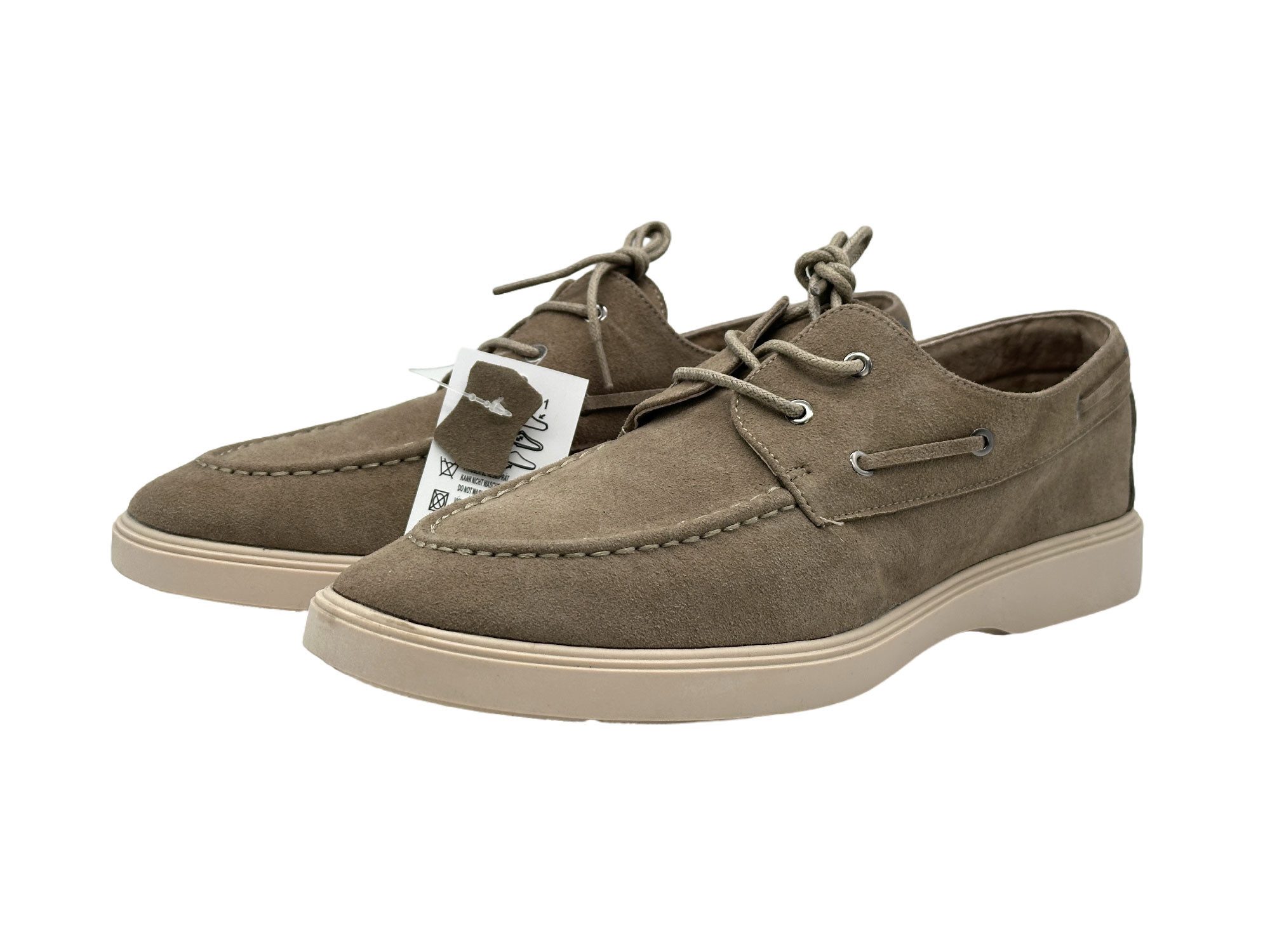 Nowaland Damen Echtleder Schnürschuhe – Bequeme Freizeit Halbschuhe Schnürschuh Weiches Veloursleder, leichte Sohle, bequem & vielseitig kombinierbar – Bild 3 von 5