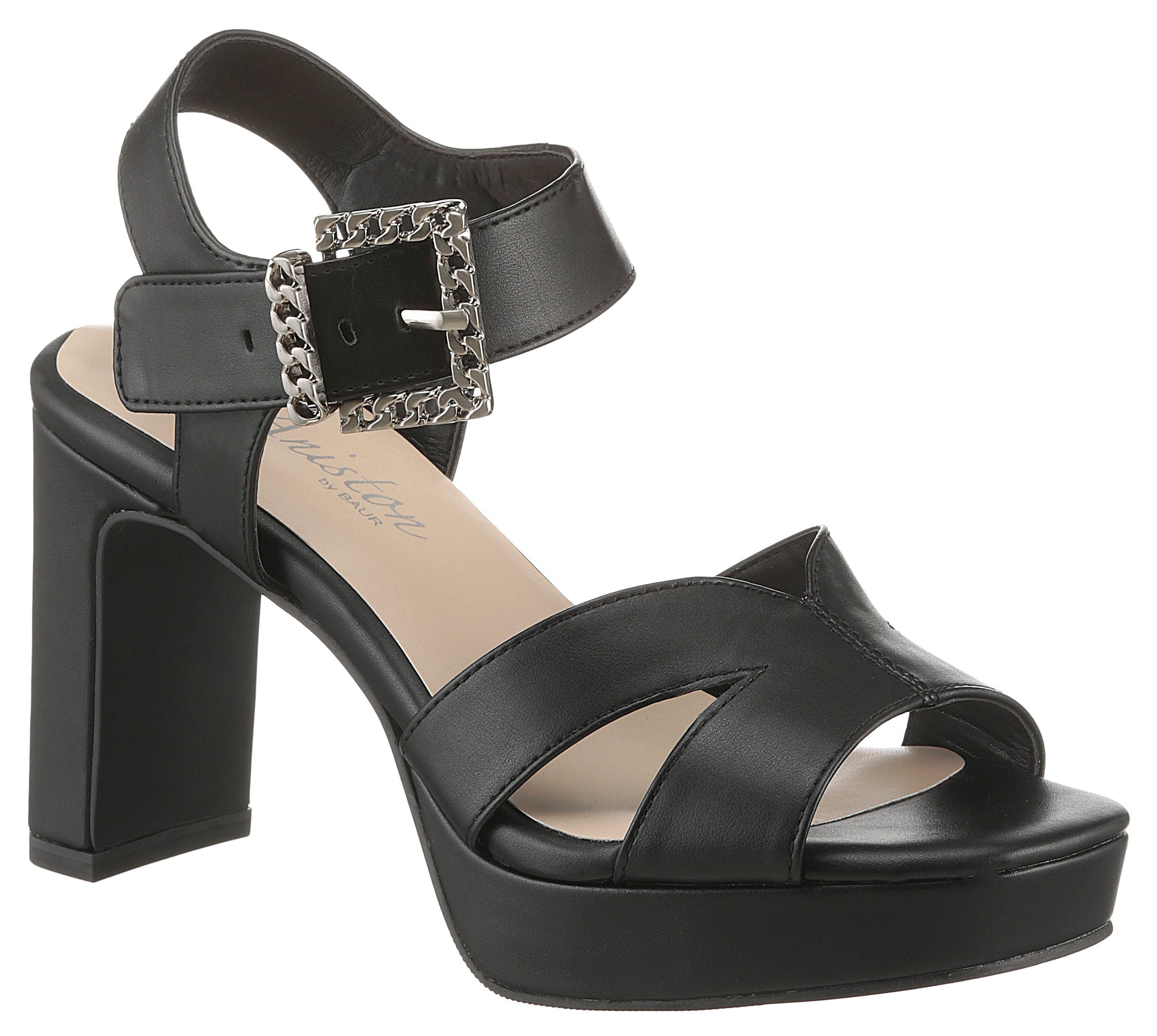 Aniston SHOES Sandalette, Sandale, Paryschuh, Festtagsschuh, Plateau - NEUE KOLLEKTION