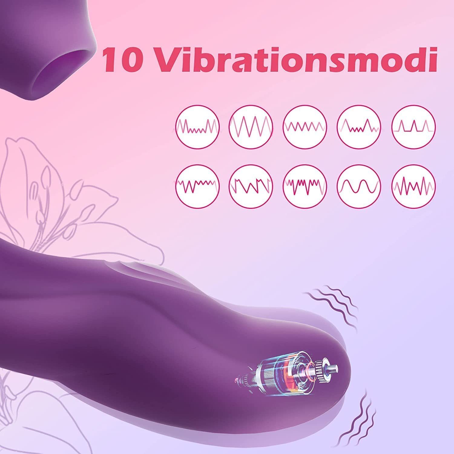 autolock G-Punkt-Vibrator 3-1 neuste Klitoris Lila 5 10 und G-Punkt Leckmodi Pulsationsmodi Vibrator, Vibrationsmodi,5