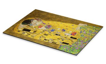 Posterlounge XXL-Wandbild Gustav Klimt, Der Kuss (Detail), Wohnzimmer Malerei