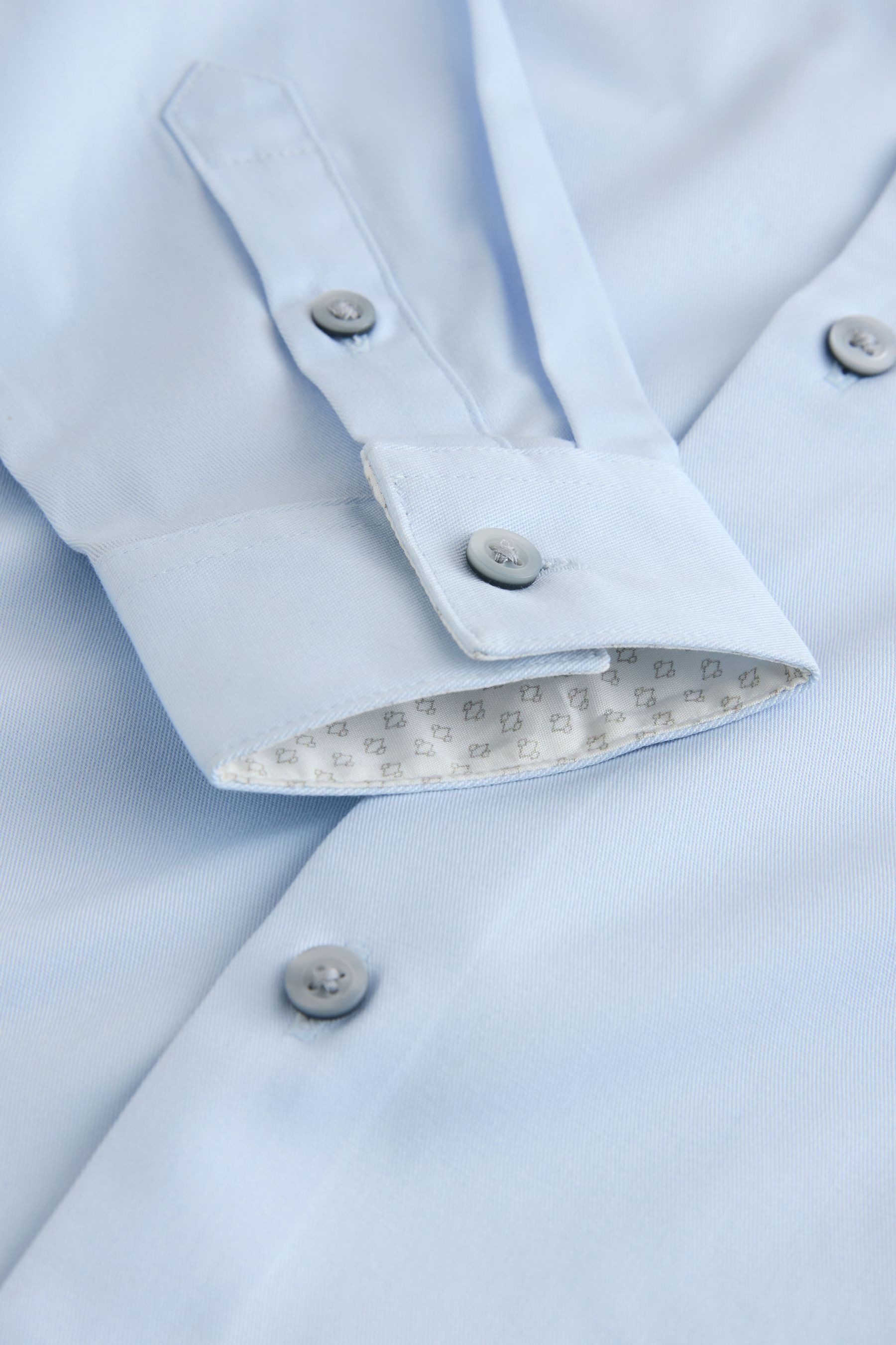 Next Langarmhemd Langarmhemd mit elegantem Besatz (1-tlg)