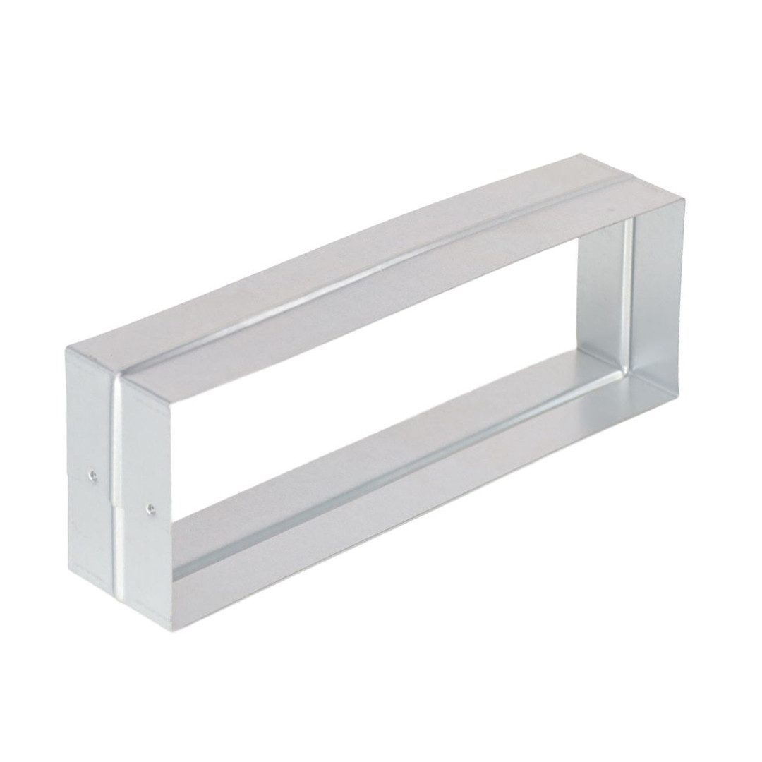 Subtiel Lüftungsschacht Flachkanal Universalverbinder, 30x5,5x9 cm