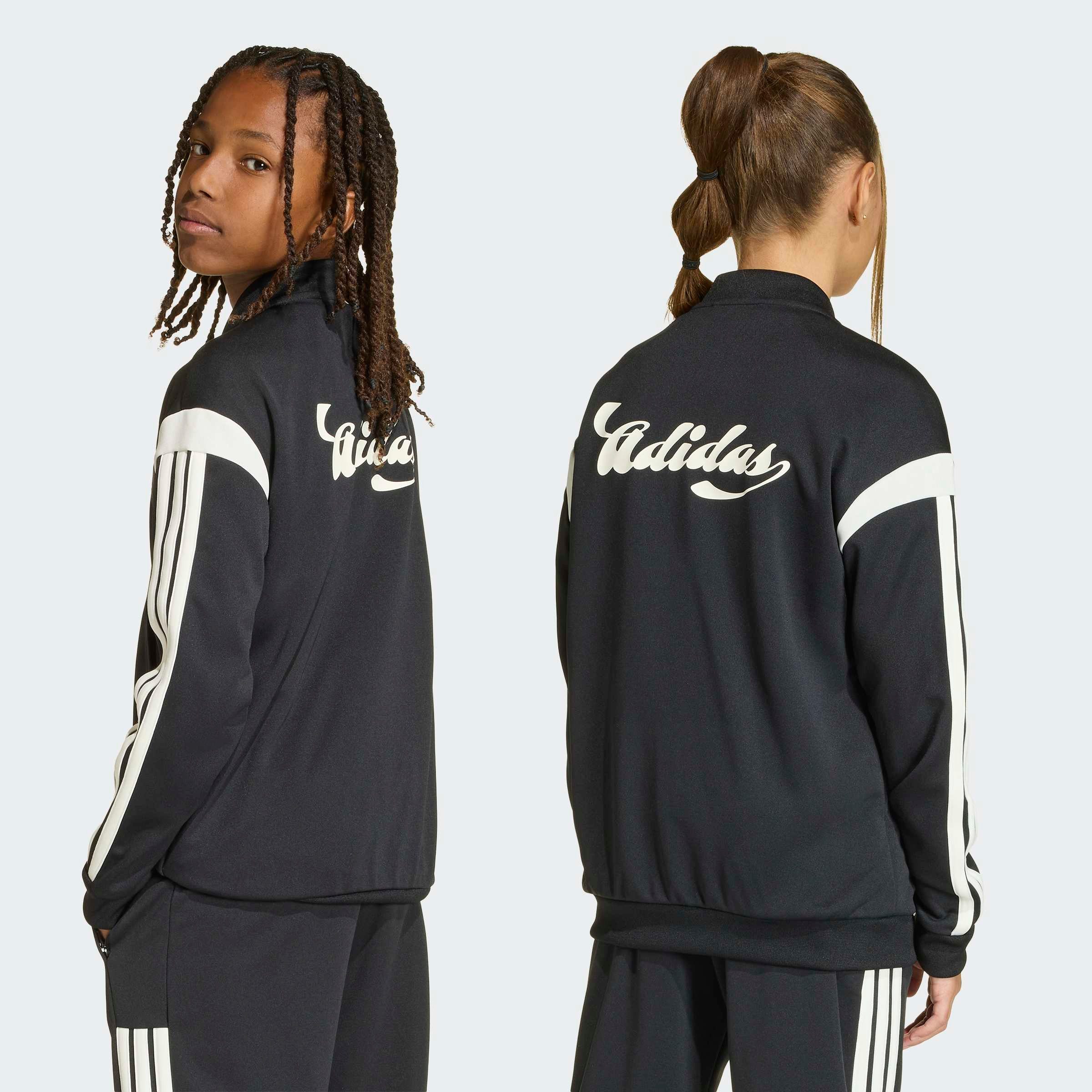 adidas Sportswear Trainingsjacke J HOT für Kinder, mit Reißverschluss, aus Polyester