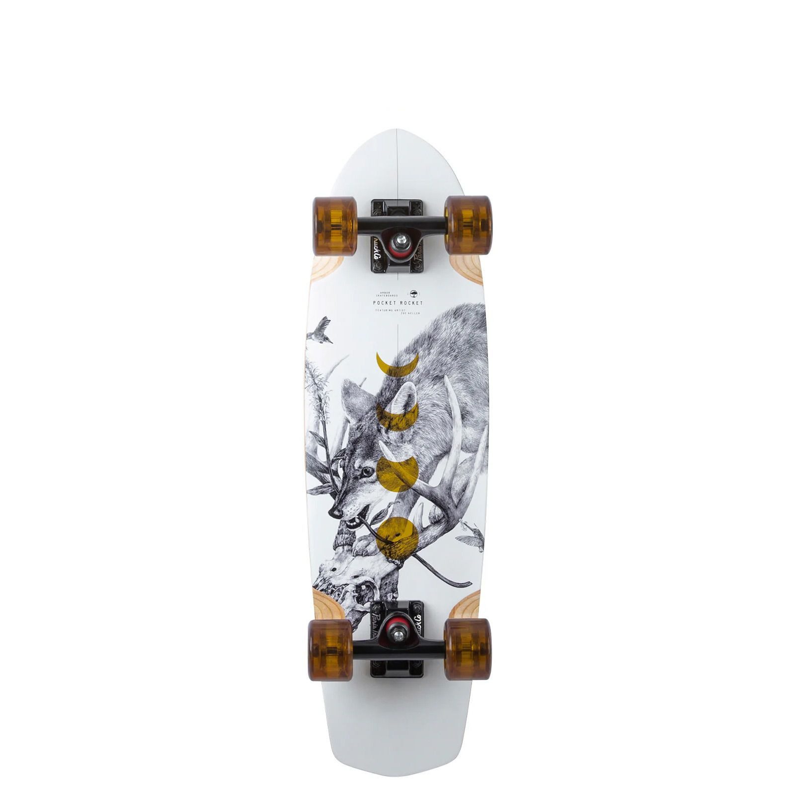 Minilongboard Bamboo Pocket Rocket 27" (Zoe Keller)