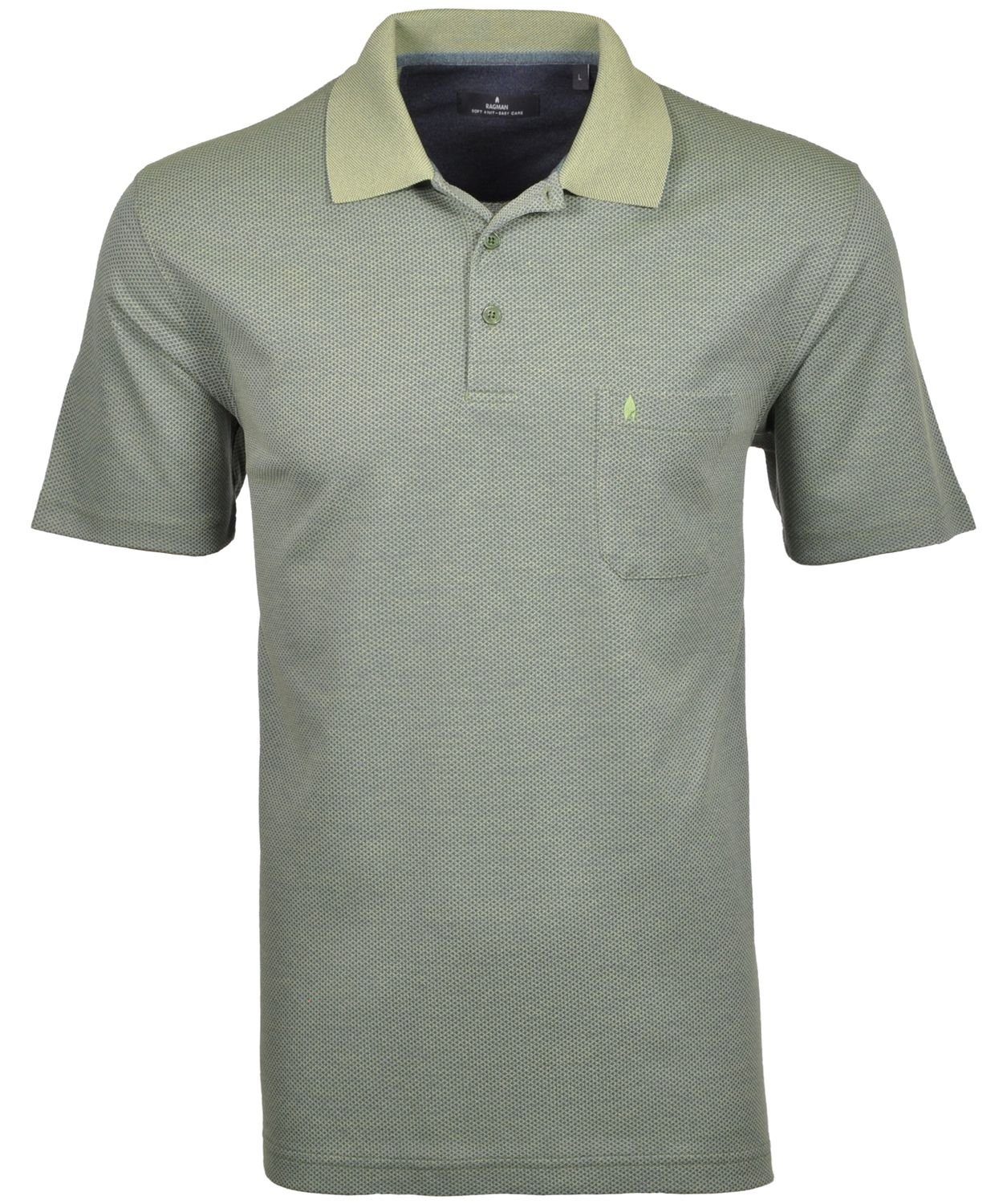 RAGMAN Poloshirt Softknit "fishnet" günstig online kaufen