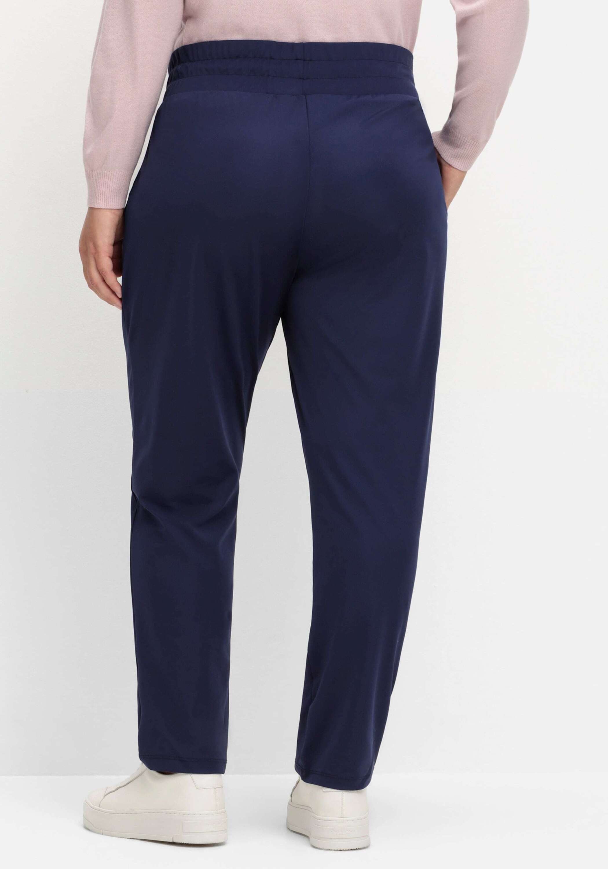 Sieh an! Jerseyhose Hose komfortabel mit Rundum-Dehnbund und Bindeband – Bild 2 von 5