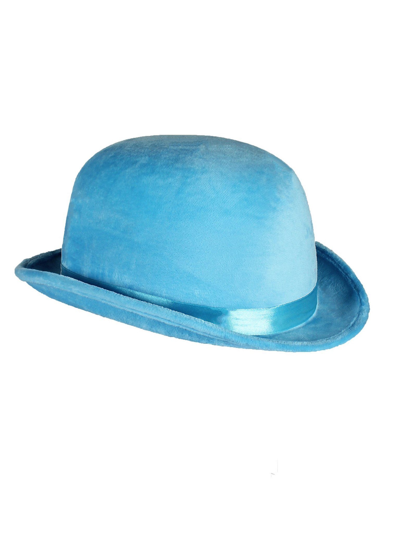 Kostüm Flache Melone neon-blau