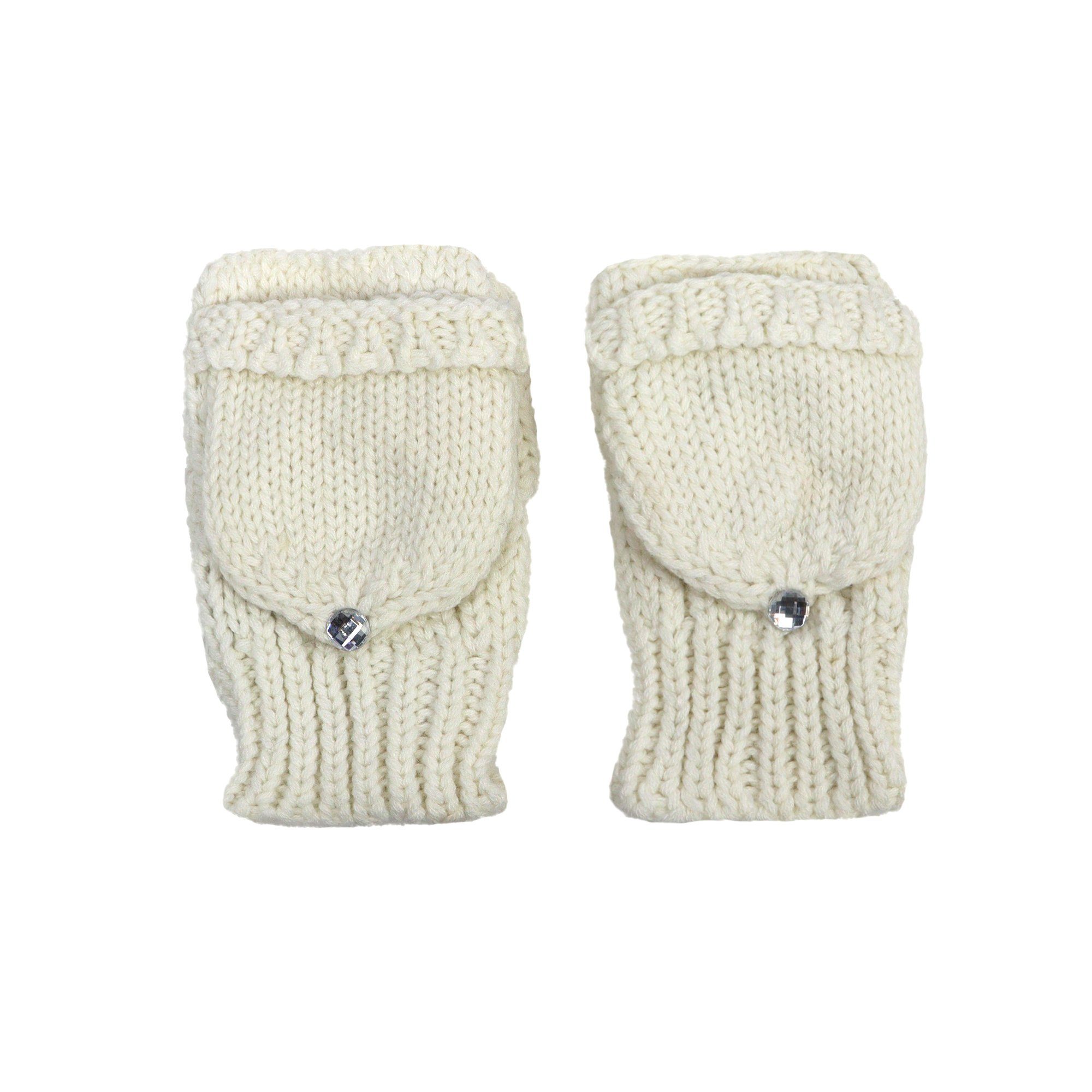 ZEBRO Fäustlinge Strickfäustling