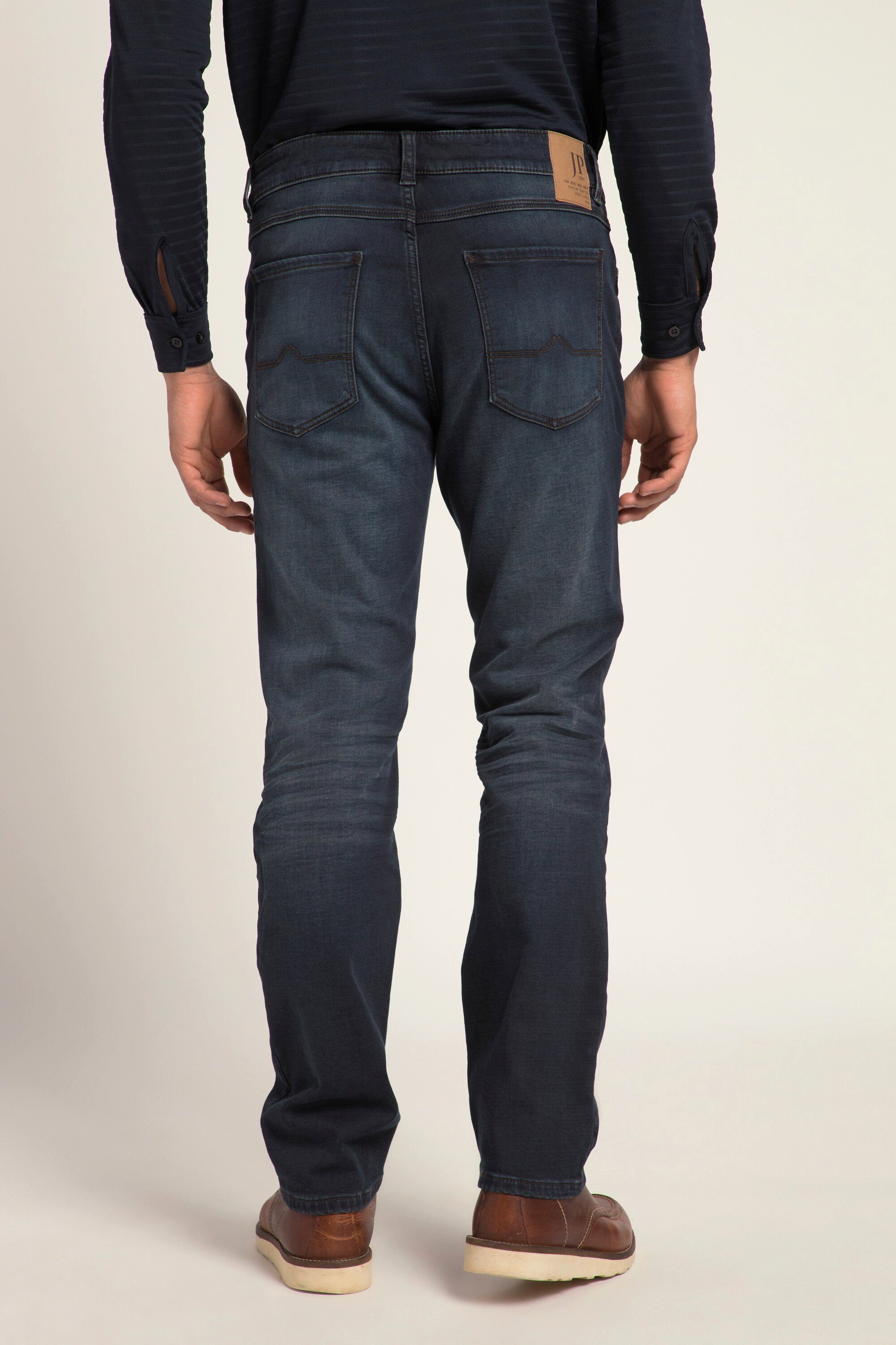 JP1880 Cargohose Jeans Denim Fit blue denim dark Straight 5-Pocket FLEXNAMIC®