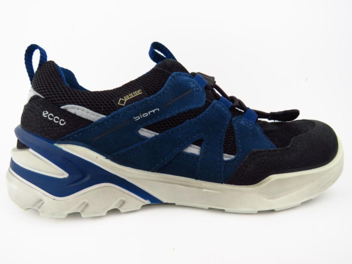 Ecco Biom Vojage black/blue Schnürschuh