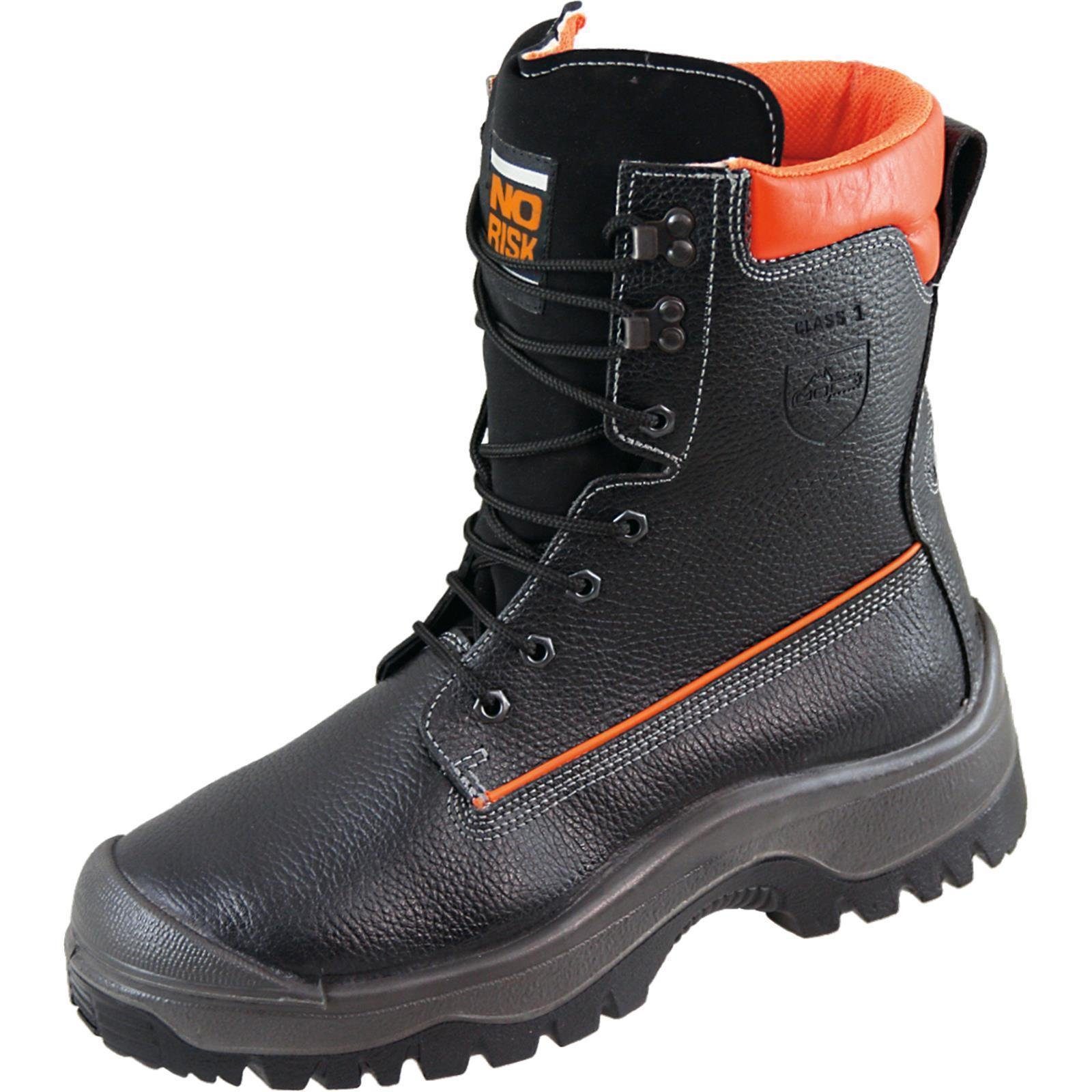 No risk Forststiefel Klasse 1 Sicherheitsstiefel