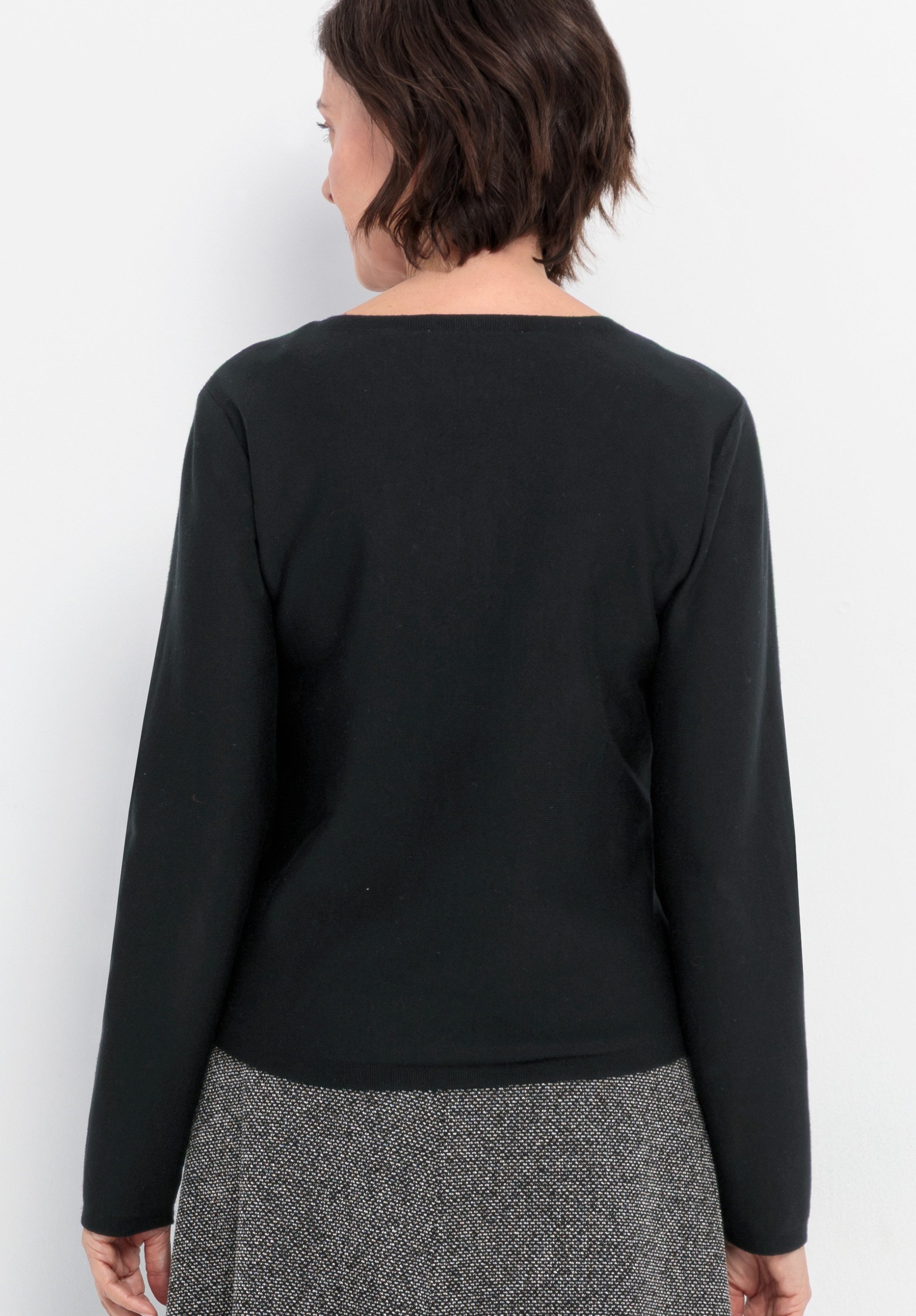 bianca Strickpullover REMIS aus hochwertigem Feinstrick