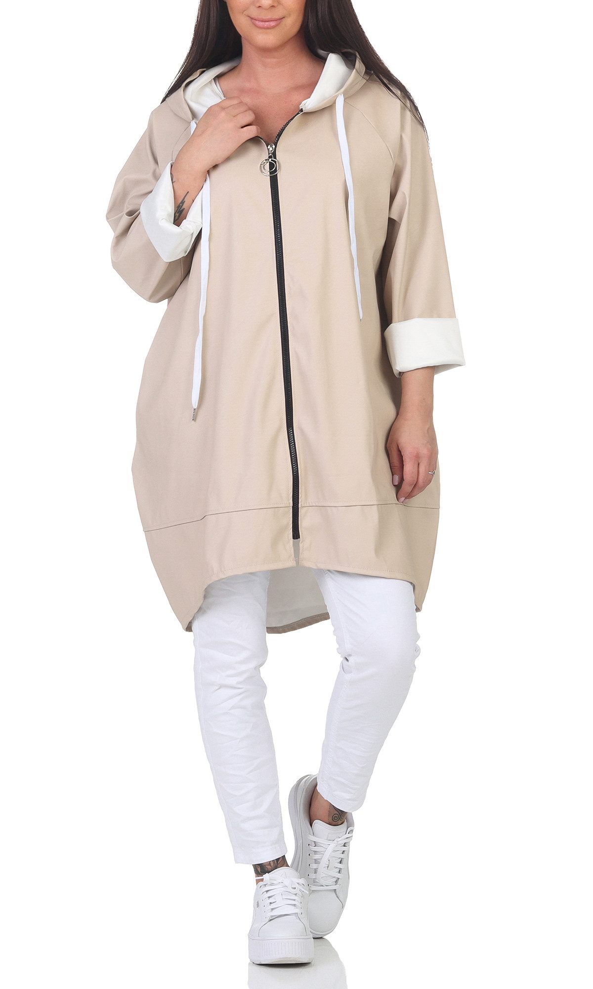 simarada Regenjacke Damen Jacke 37115 38 - 42 Beige
