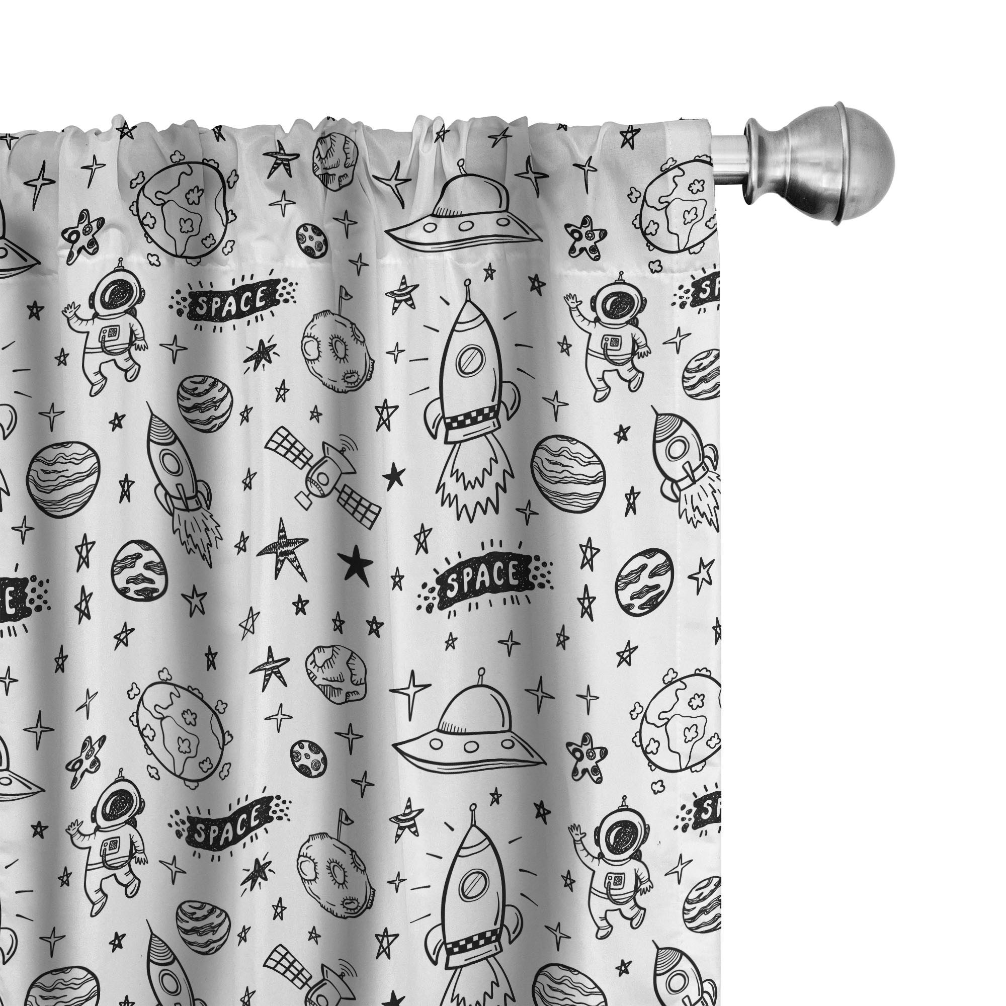 Abakuhaus Gardine Vorhang für Wohnzimmer Schlafzimmer Dekor, Microfaser, As günstig online kaufen