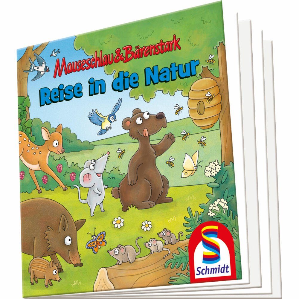 Reise die Mauseschlau Natur, Bärenstark Puzzle & Spiele Puzzleteile Schmidt in