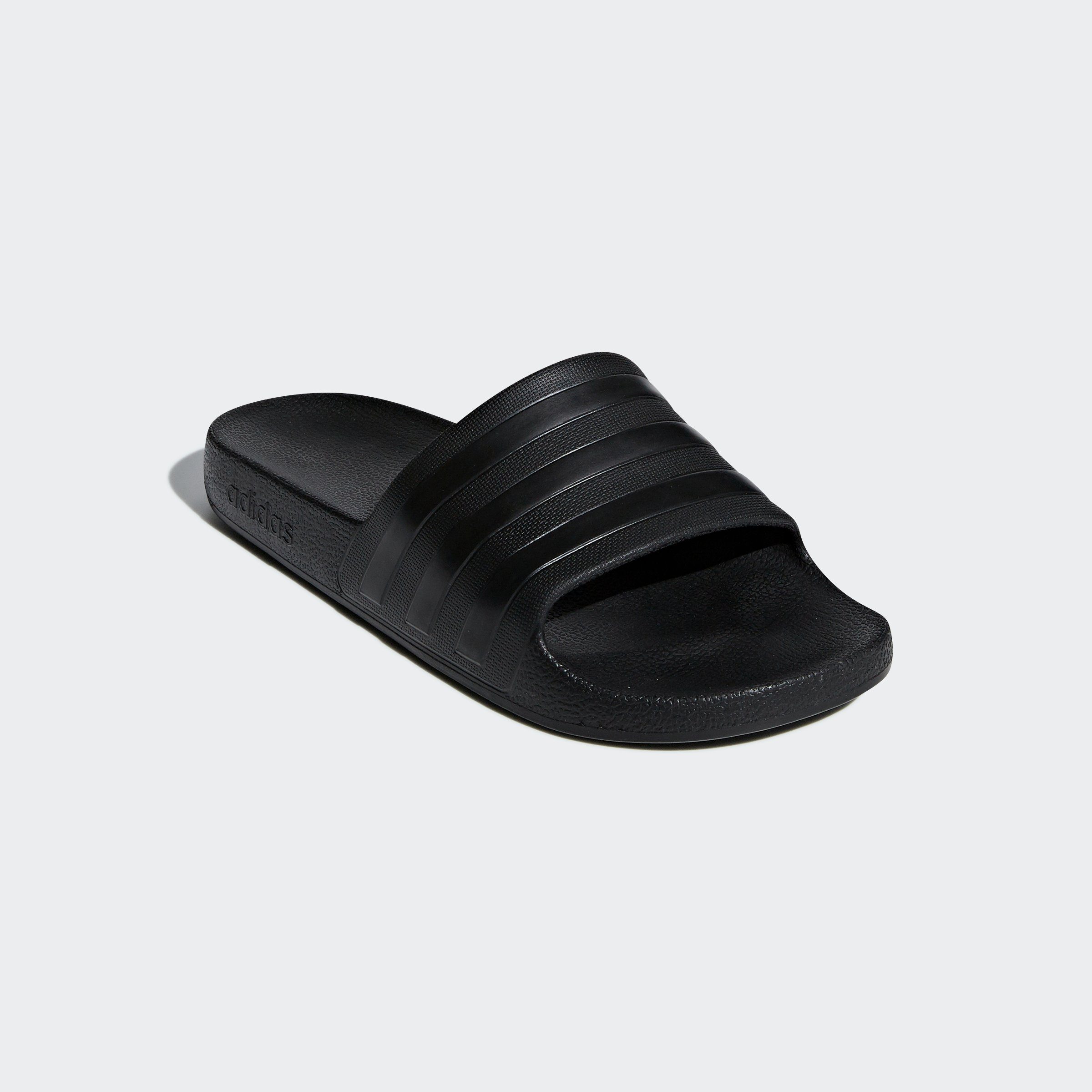 adidas Black Black ADILETTE Core Sportswear Core Black / Badesandale AQUA / Core