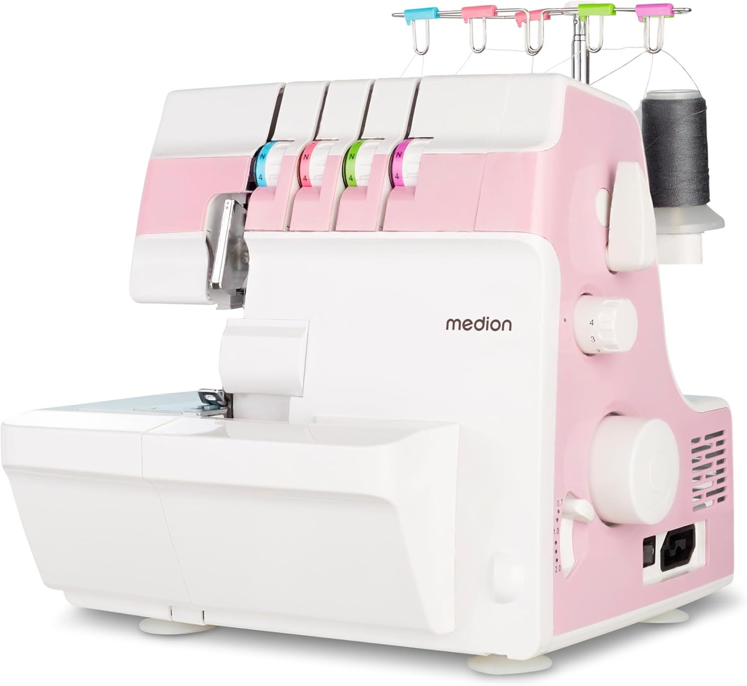 Medion® Overlock-Nähmaschine Medion MD19169 Overlock-Nähmaschine SO90 90 Watt Motorleistung
