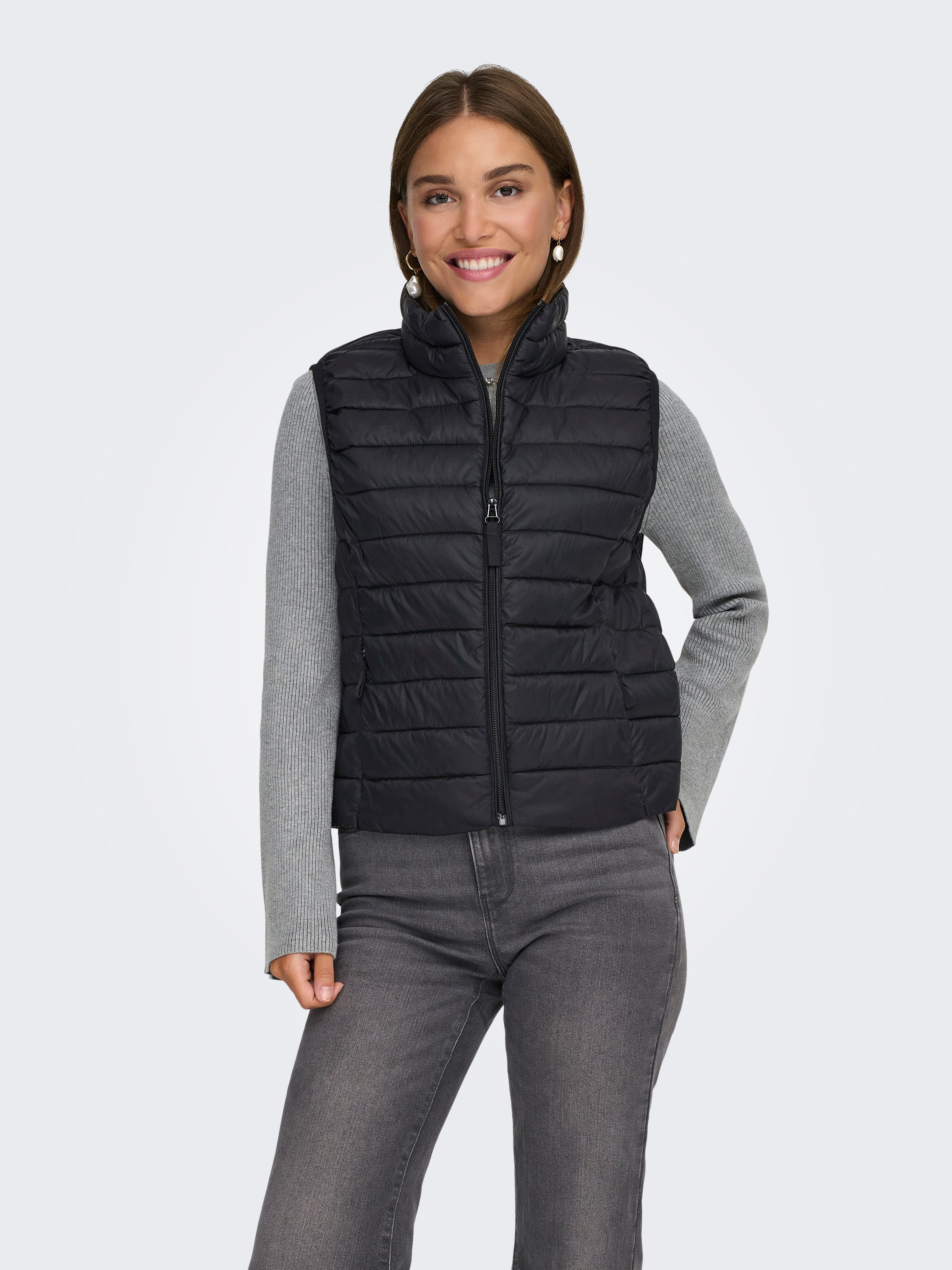 ONLY Steppweste ONLTAHIA LW QUILTED WAISTCOAT OTW CC OTW leicht glänzende O günstig online kaufen