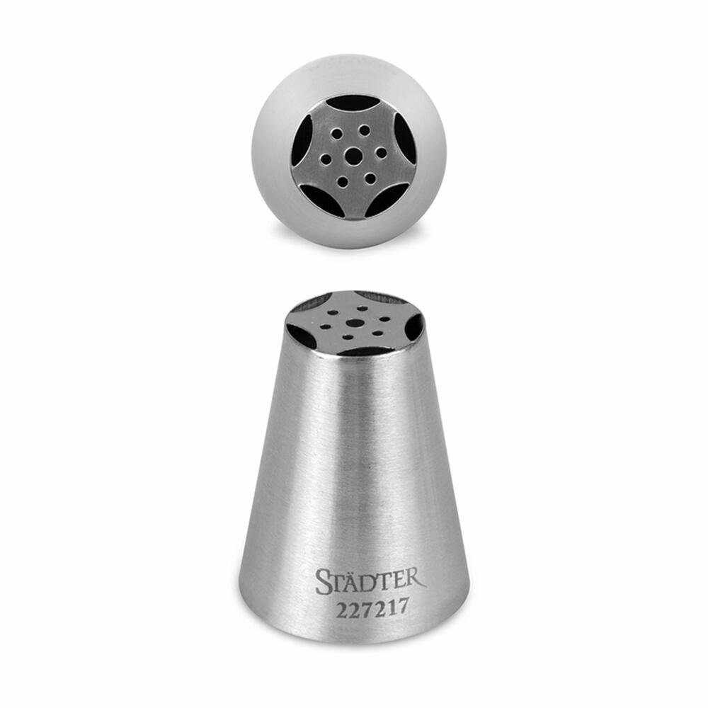 STÄDTER Spritzbeutel Fine Line Tulpentülle 5 Blätter 18 mm