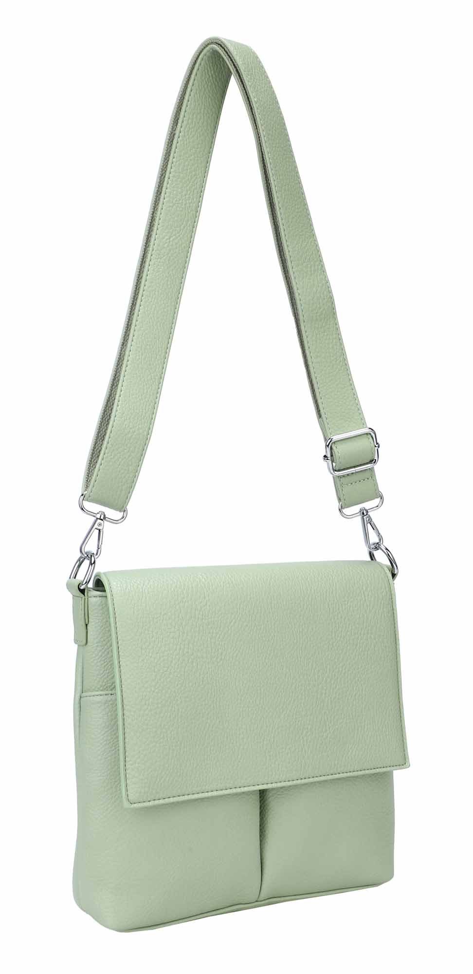 ITALYSHOP24 Schultertasche Damen Tasche Crossbody Umhängetasche Shopper Tab günstig online kaufen