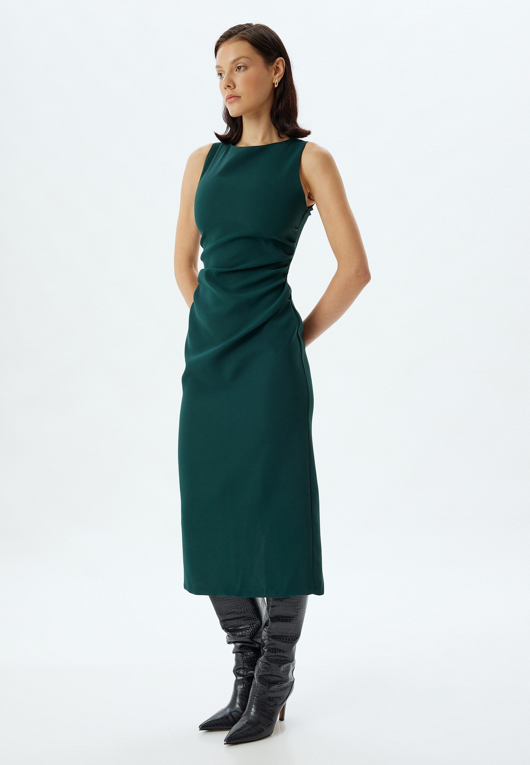 Koton Midikleid Midi Länge Bodycon Kleid günstig online kaufen