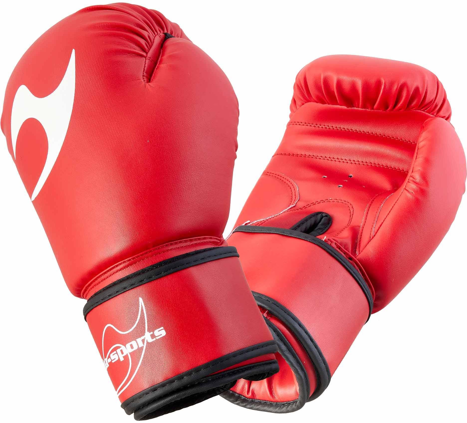 Nur für begrenzte Zeit Ju-Sports Boxhandschuhe Training rot/weiß